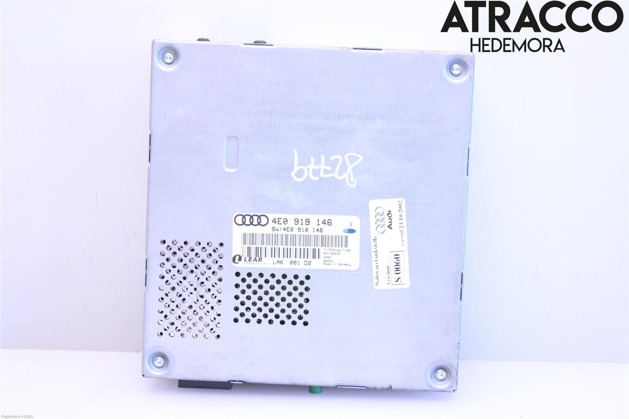 Audi A8/S8 4E  02-09 Radio Övrigt