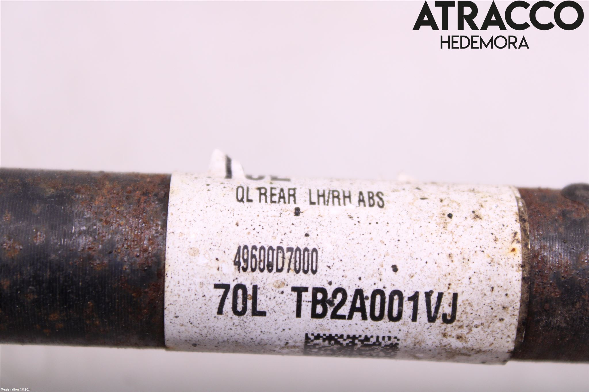 Kia SPORTAGE (QL) 16-21 Drivaxel Bak Höger