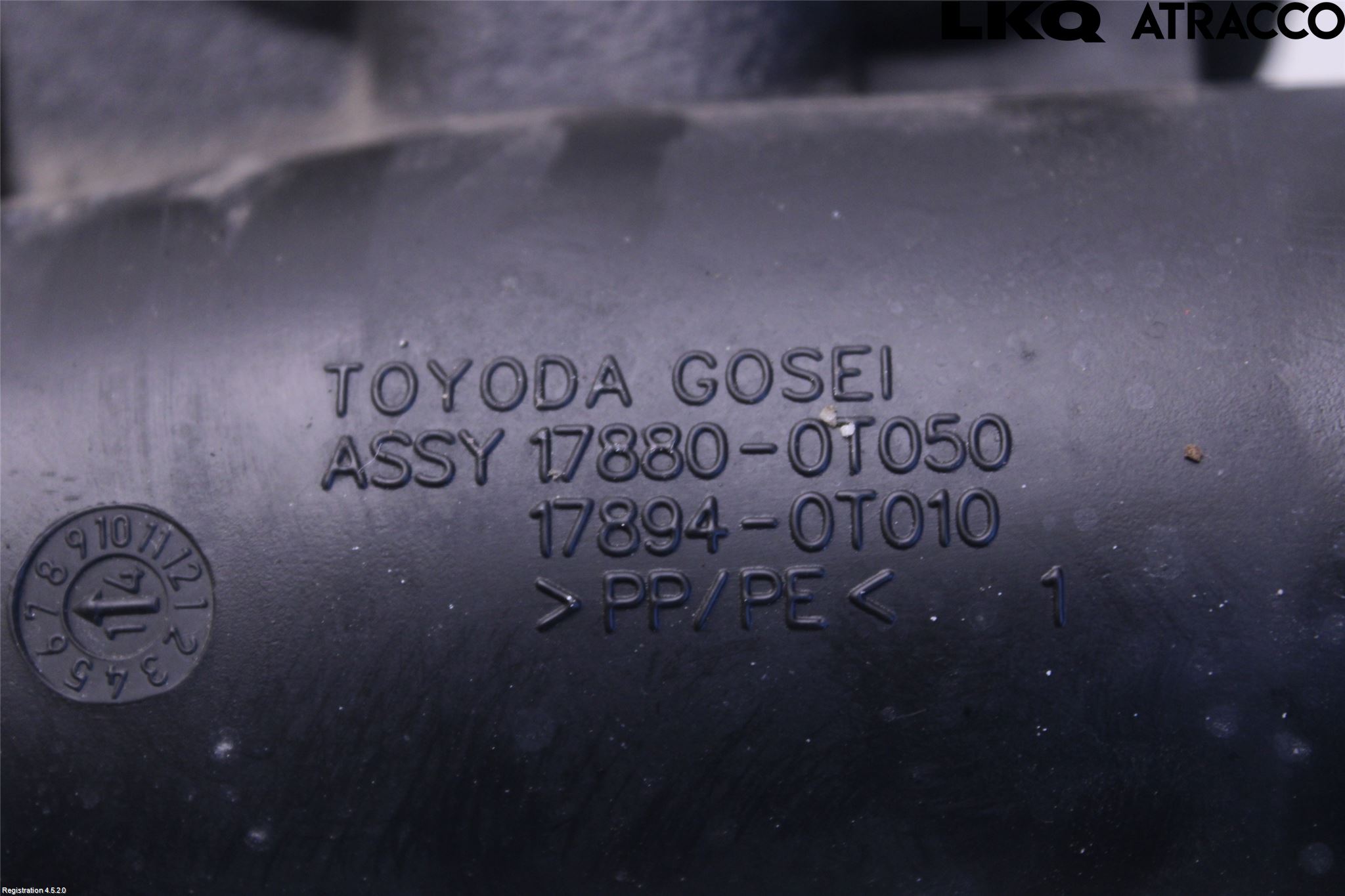 Toyota AURIS 13-19 Laddluft-Intercoolerrör