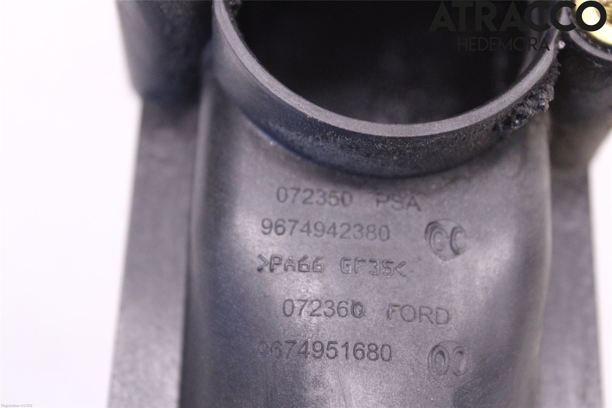 Citroen C4 GRAND PICASSO 14-18 Laddluft-Intercoolerrör