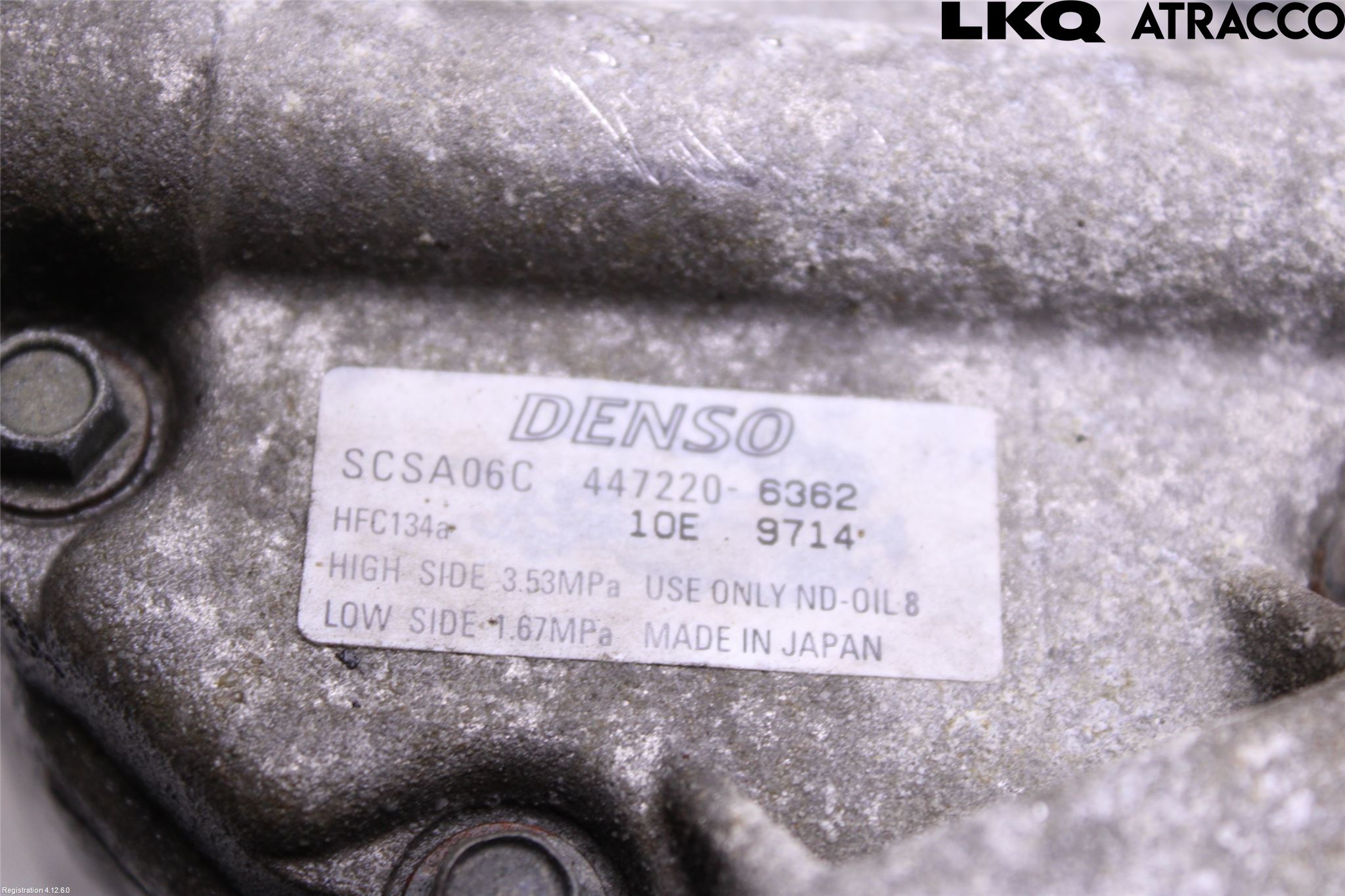 Toyota COROLLA 02-07 Ac Kompressor