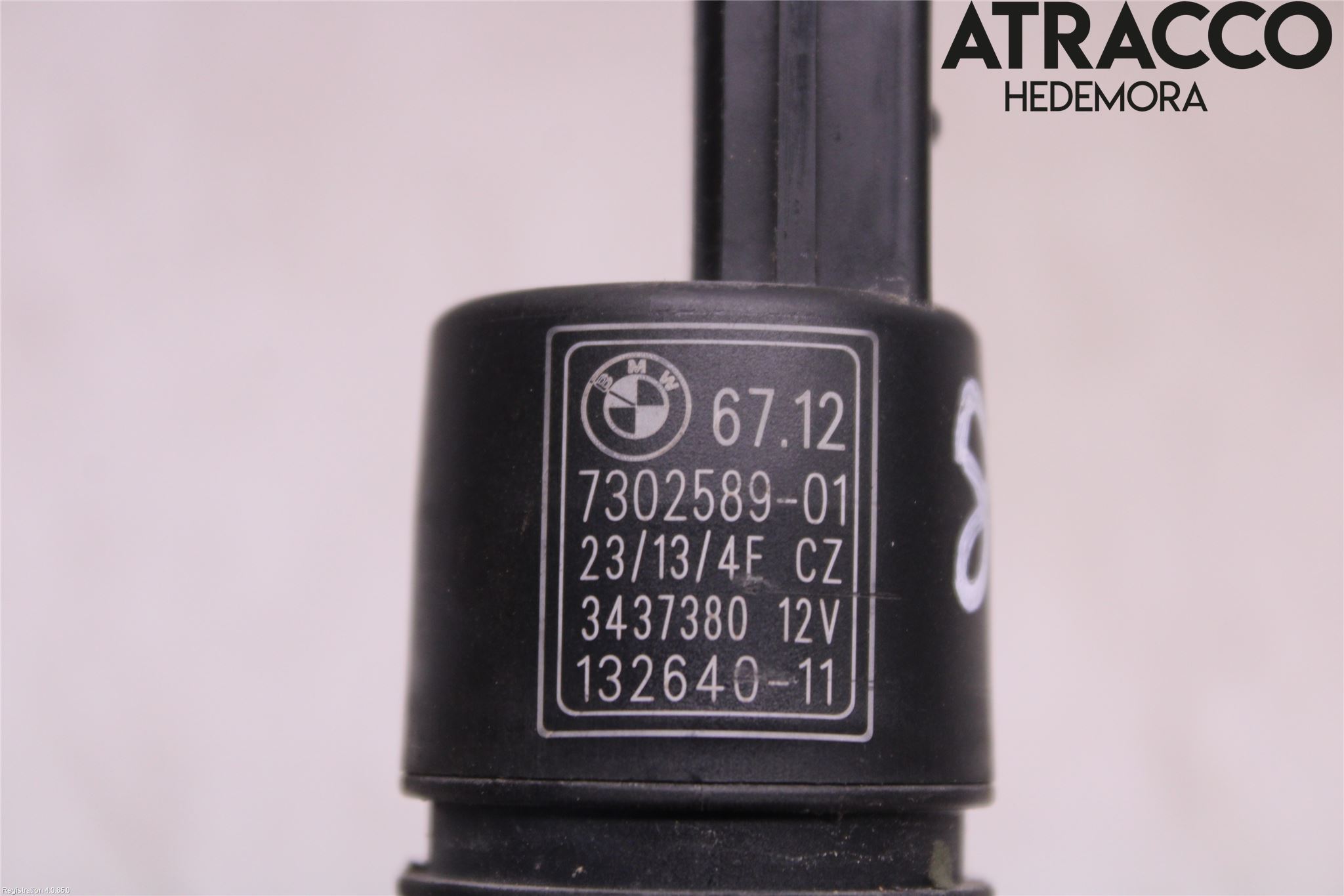 BMW 3 F30/F31/F80 12-19 Spolarpump Vindruta