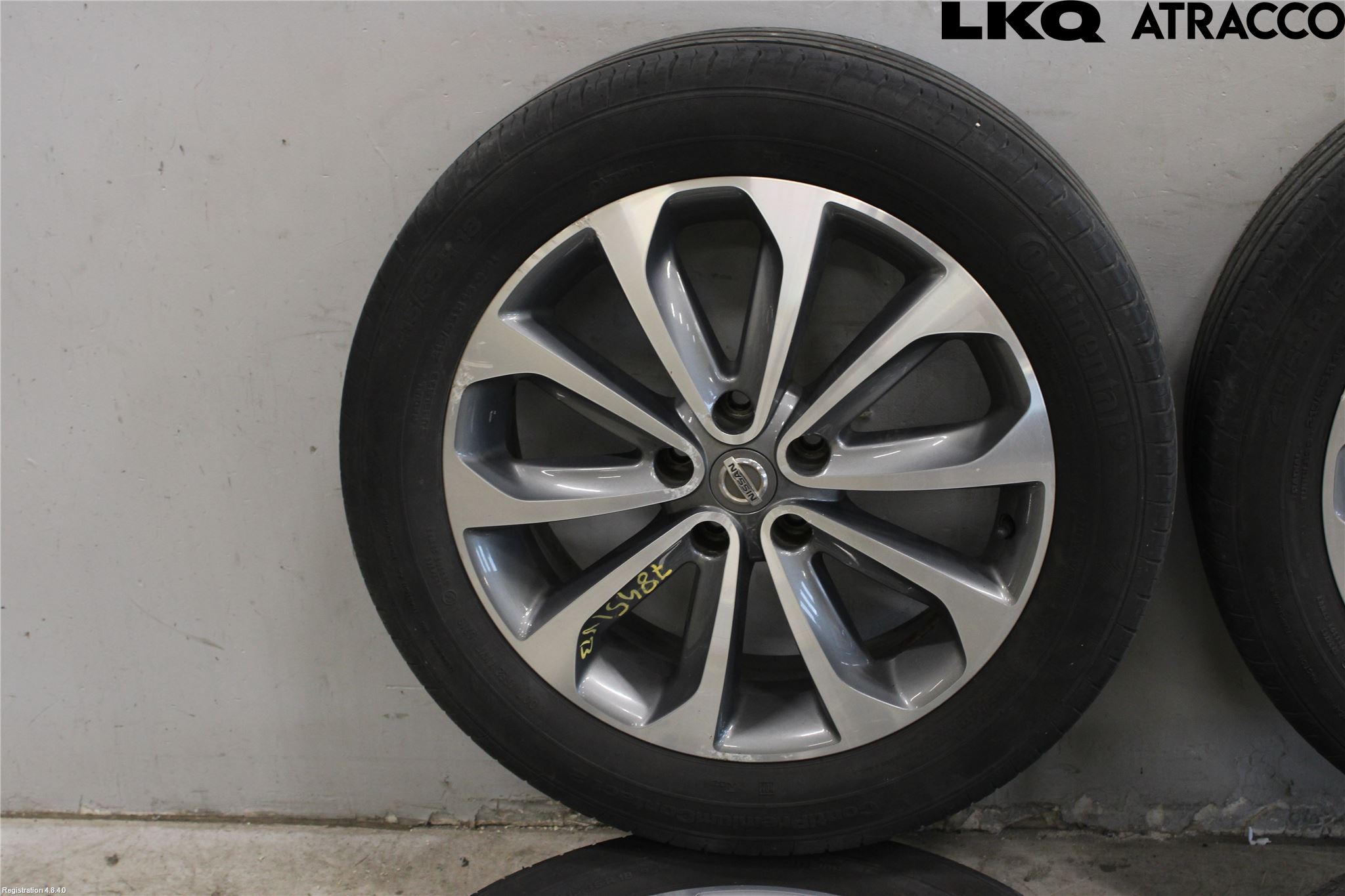 Nissan QASHQAI+2  10-14 Sommardäck Alumfälg 4St