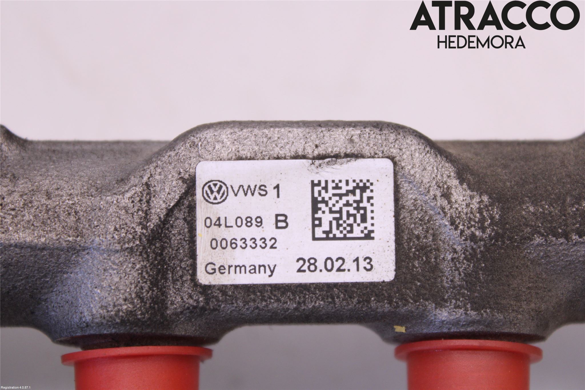 Volkswagen VW GOLF / E-GOLF VII 13-20 Inj. Fuelrail