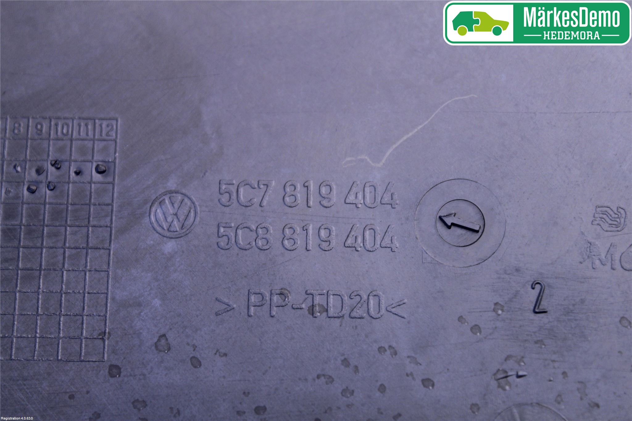 Volkswagen VW JETTA VI 11- Torpedplåt-Torpedplast