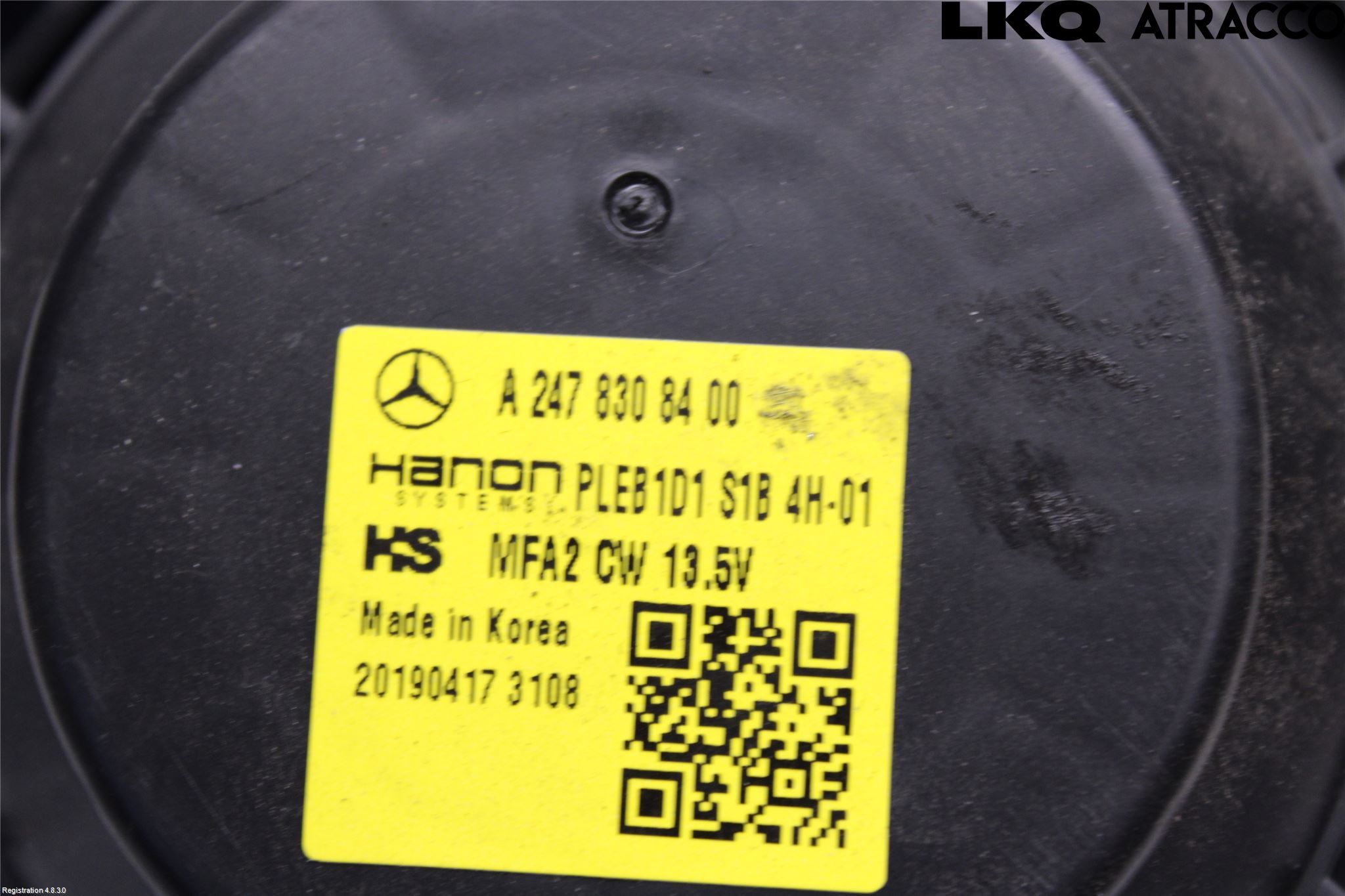 Mercedes-Benz MB B-KLASS (W247) 19- Ac Värmefläkt