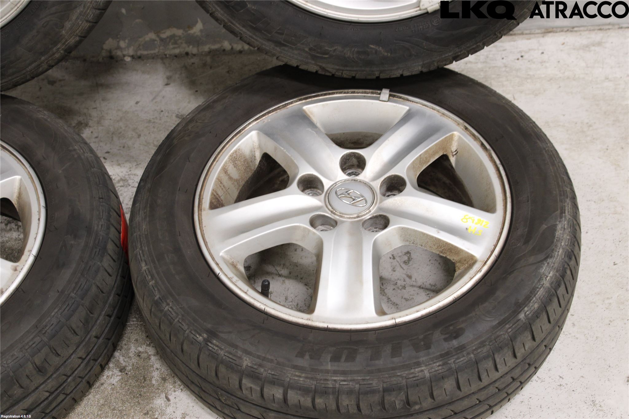 Hyundai i30 FD 07-12 Sommardäck Alumfälg 4St