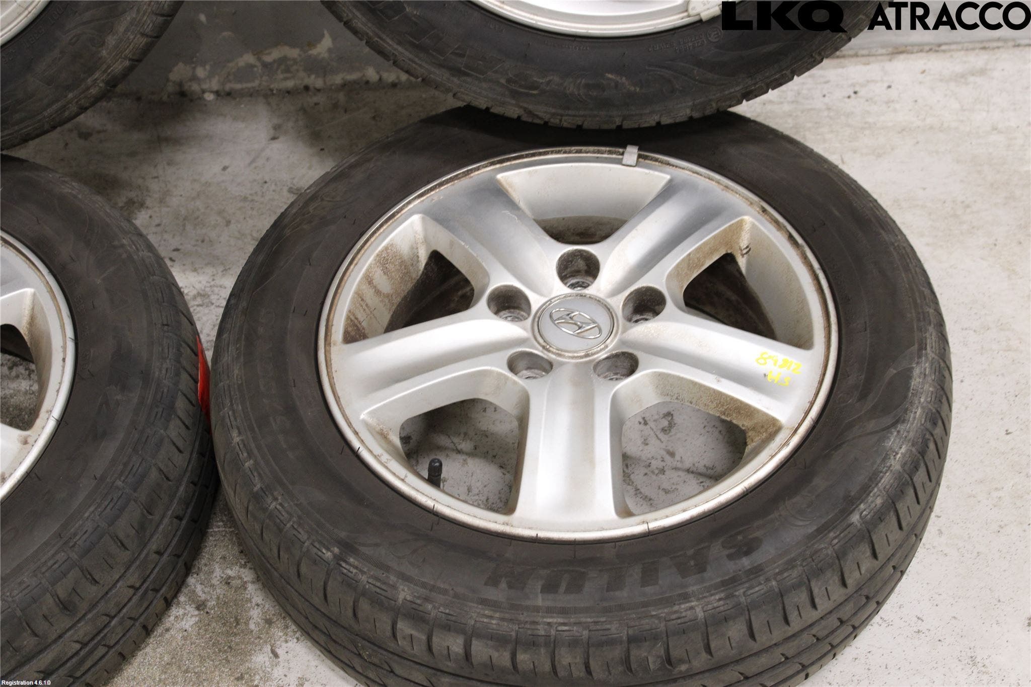 Hyundai i30 FD 07-12 Sommardäck Alumfälg 4St