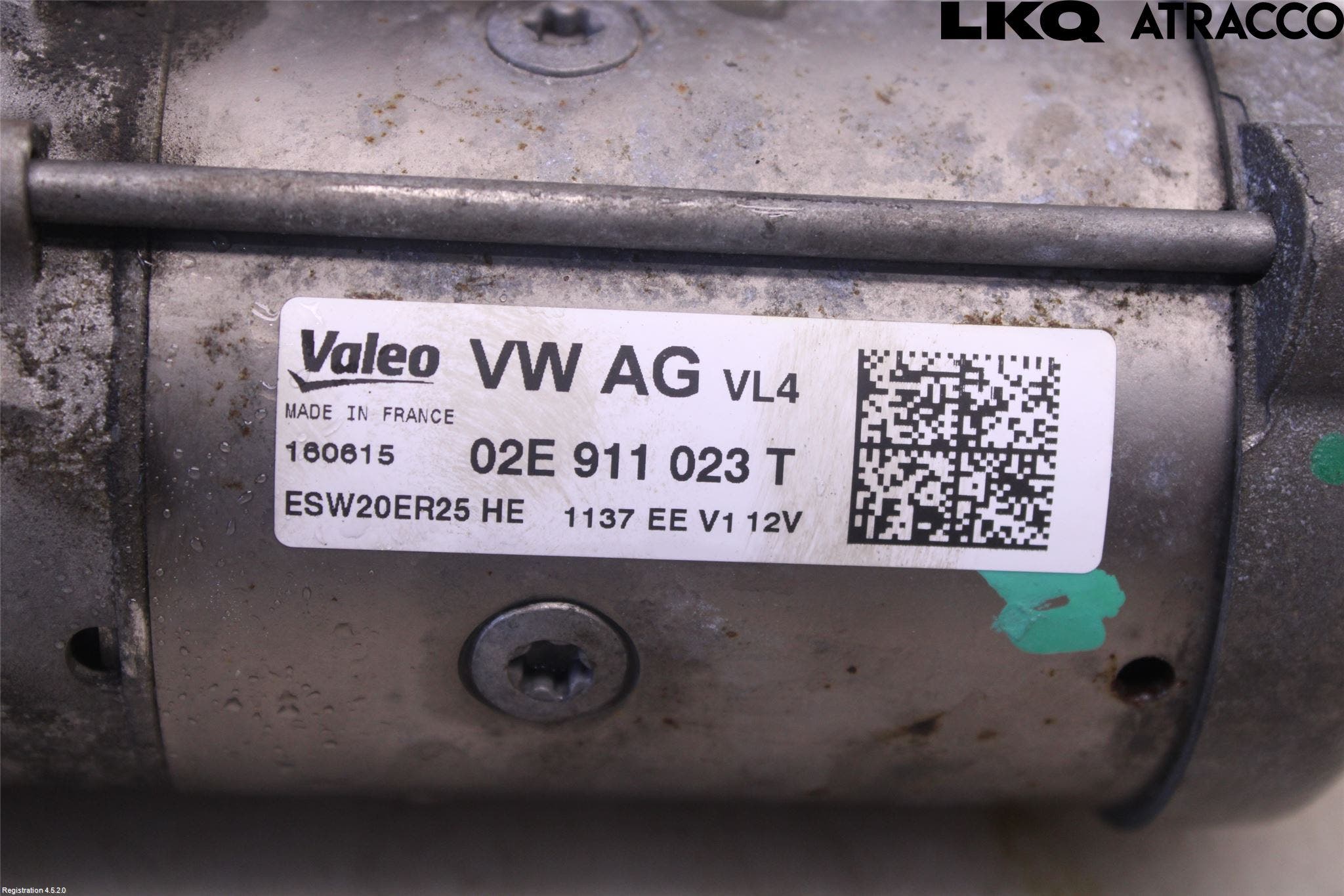 Volkswagen VW PASSAT 15-19 Startmotor Diesel