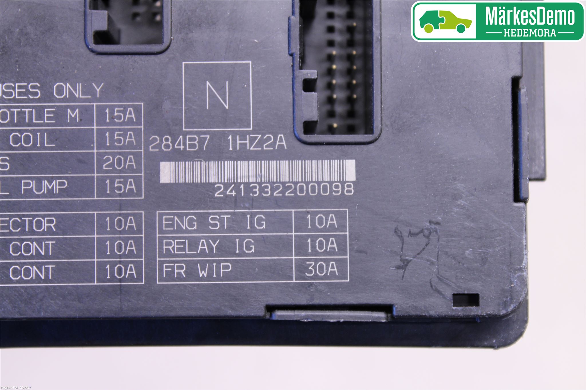 Nissan NOTE E12 14-20 Säkringsdosa-Elcentral