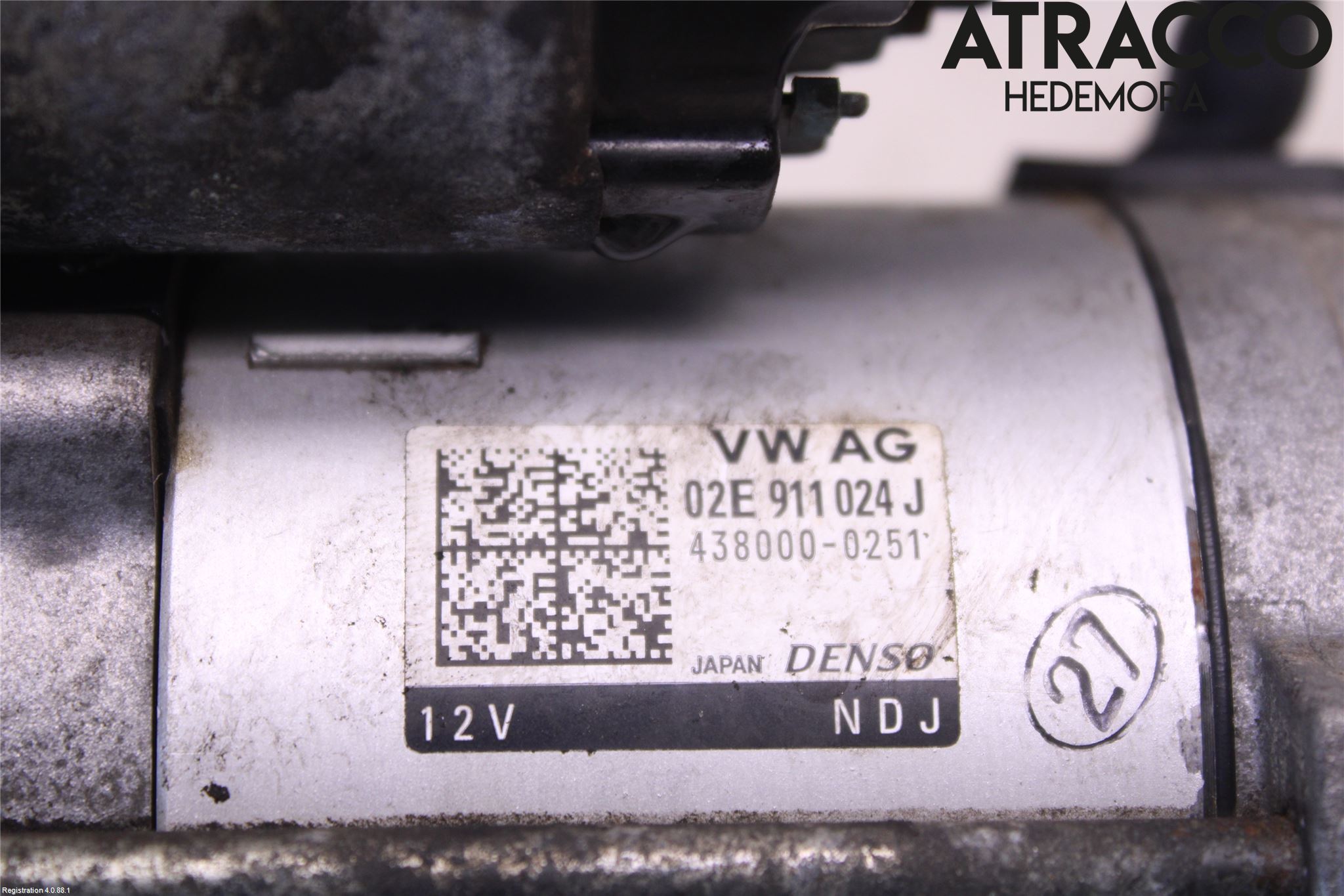 Volkswagen VW PASSAT 15-19 Startmotor Diesel