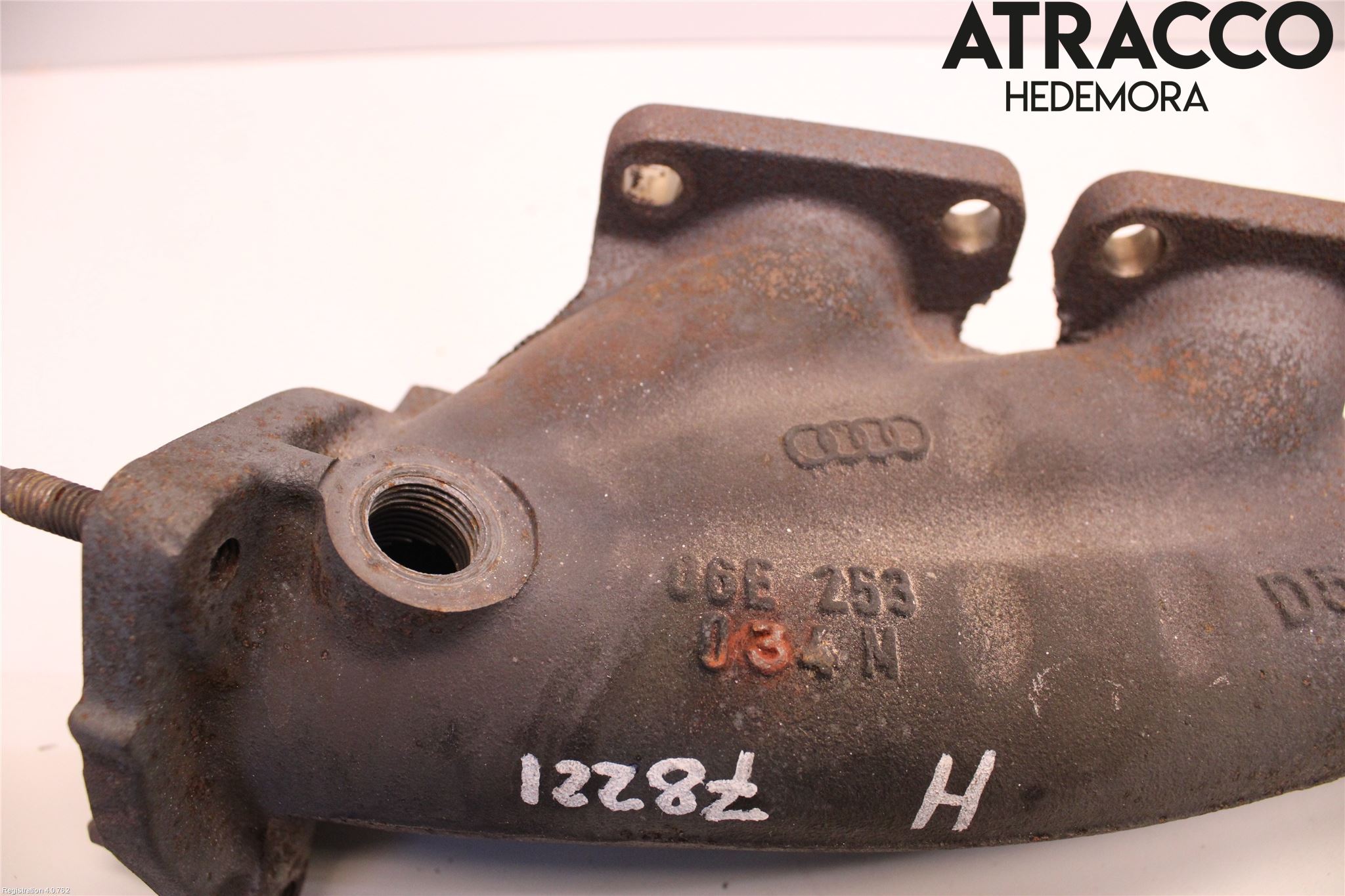 Porsche CAYENNE 03- Grenrör Avgas