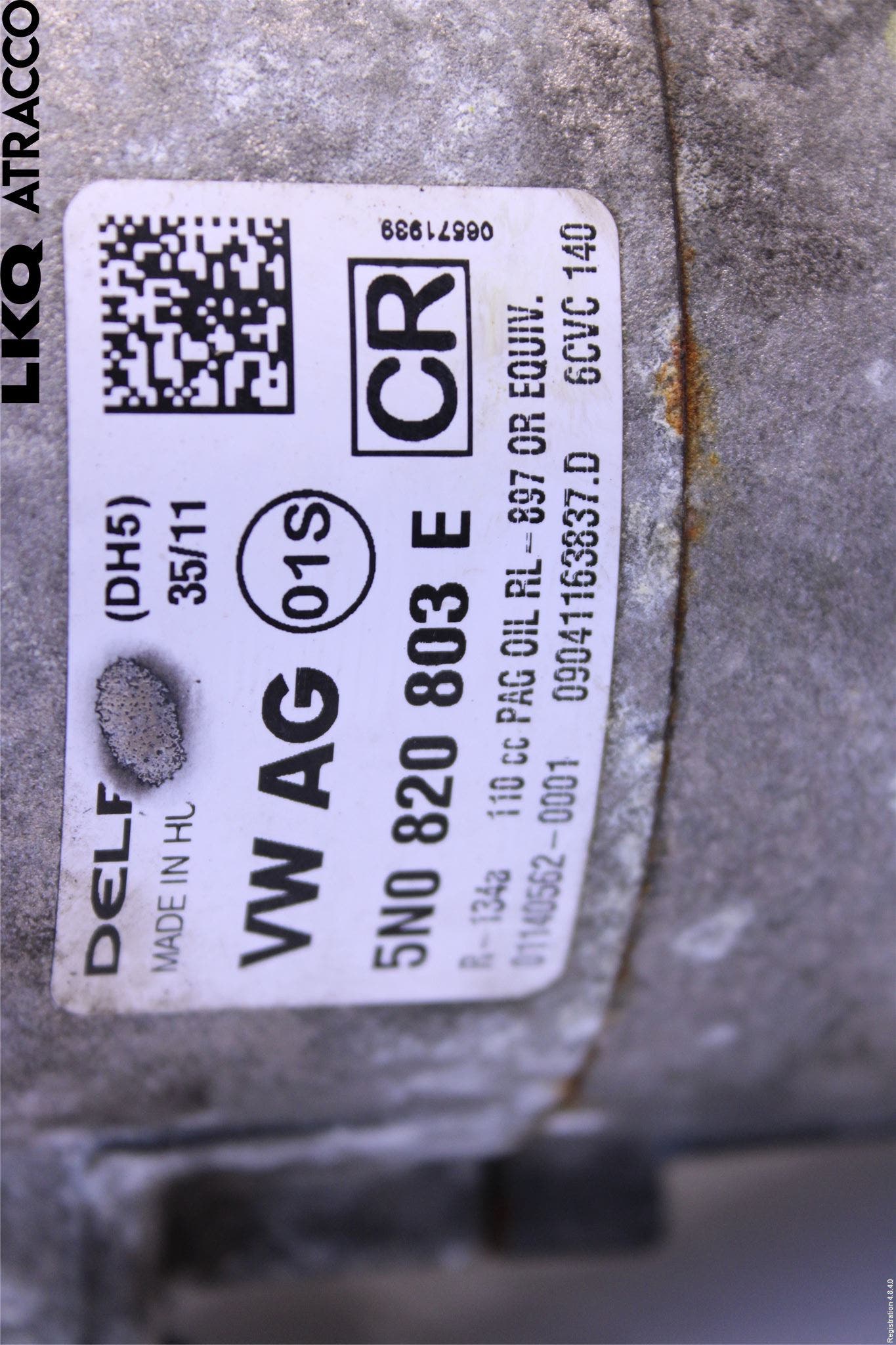 Volkswagen VW TIGUAN 07-16 Ac Kompressor