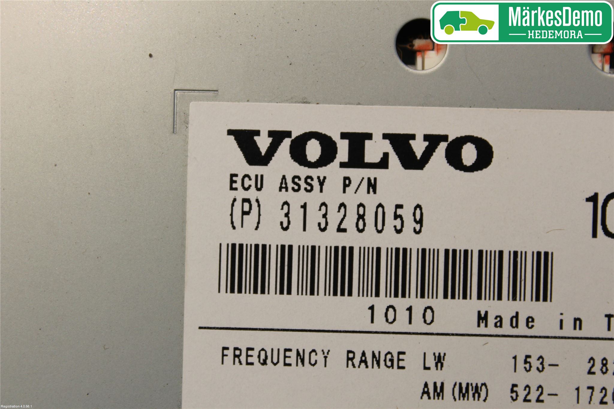 Volvo C30 10-13 Cd Radio - Multimediapanel