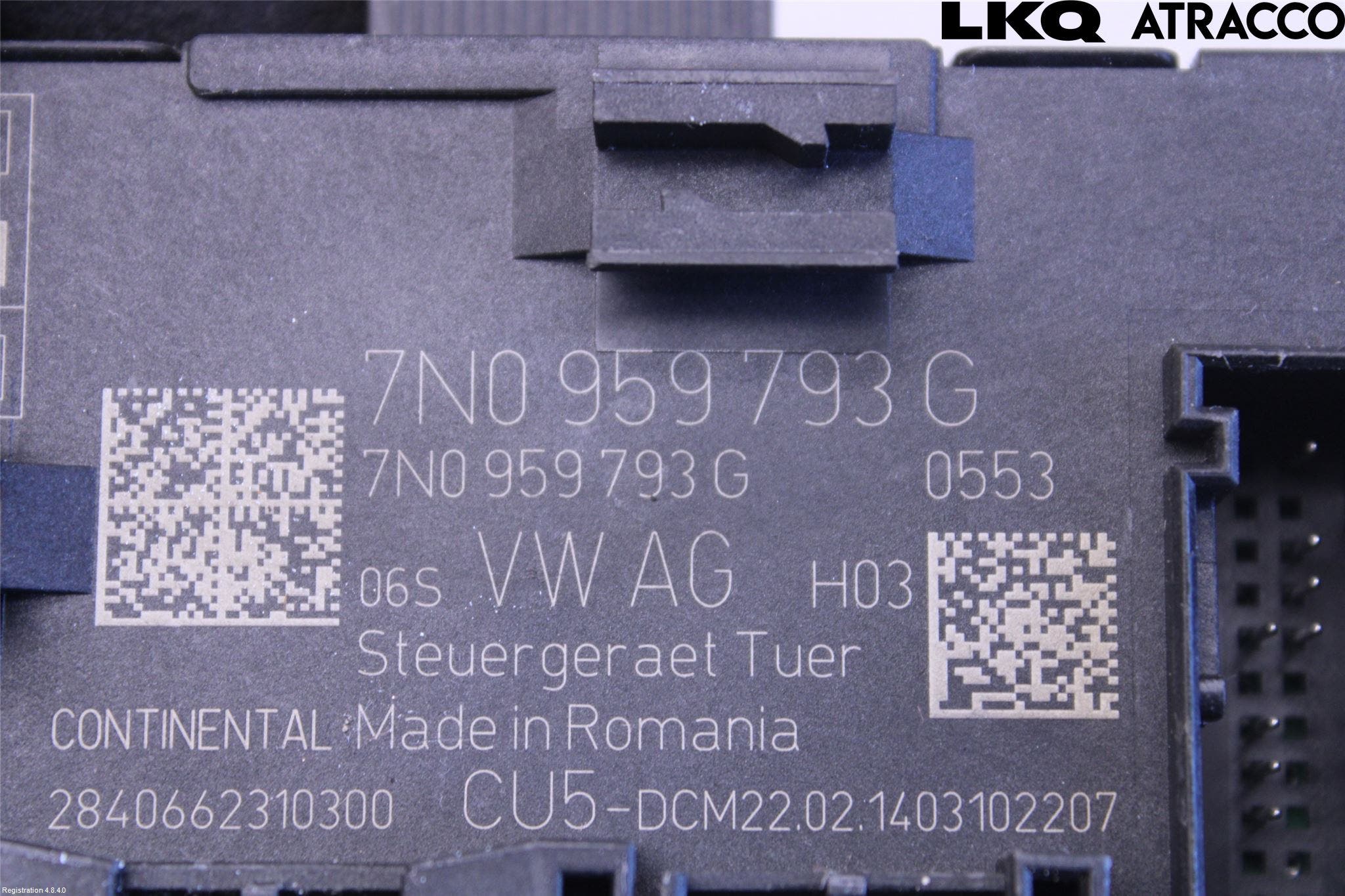 Skoda YETI Styrenhet Dörr