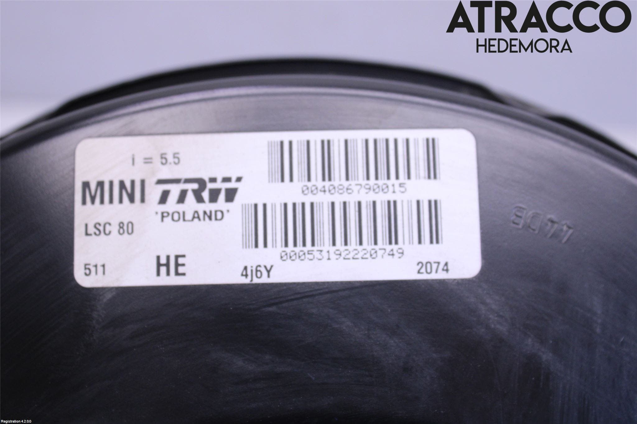 Mini COUPE R56 05-14 Bromsservo