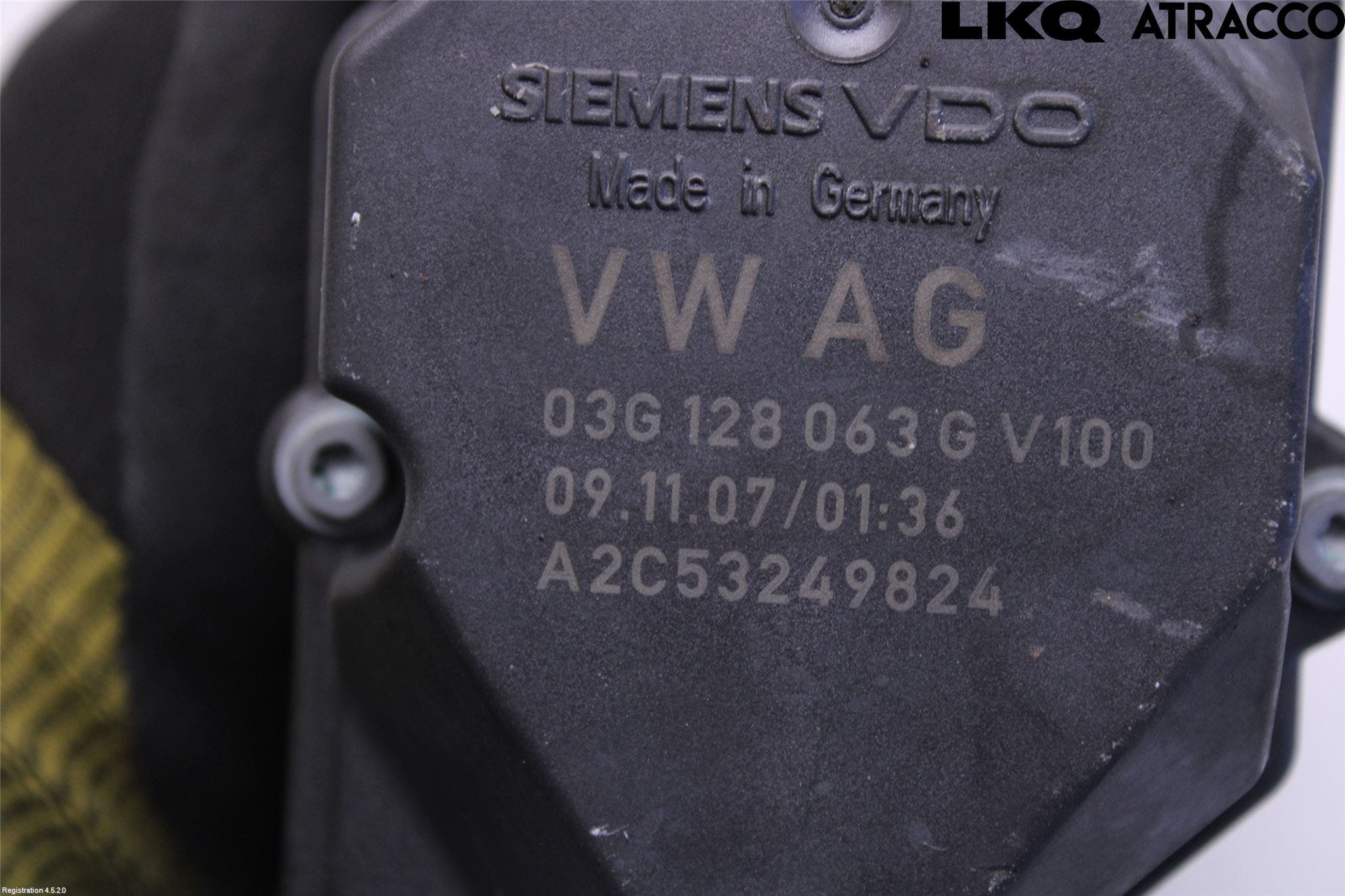 Volkswagen VW CADDY 04-10 Injspjällhus