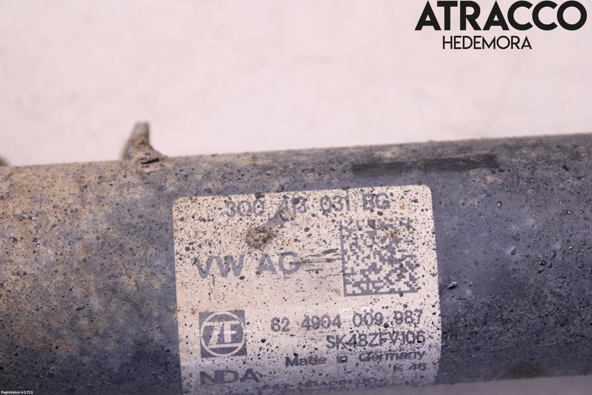 Skoda SUPERB 16-24 Fjäderben Fram Vänster