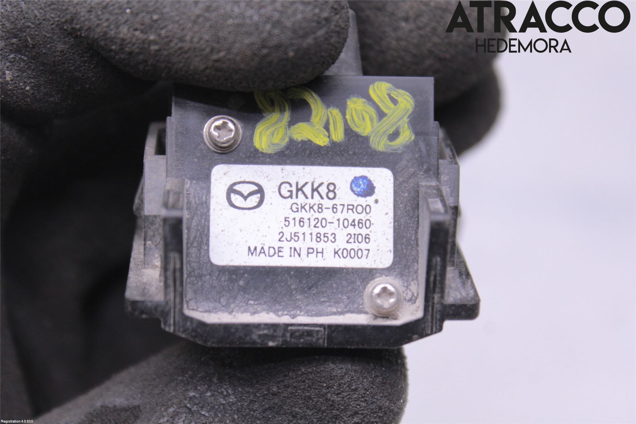 Mazda 6 13- Parkeringshjälp Kamera