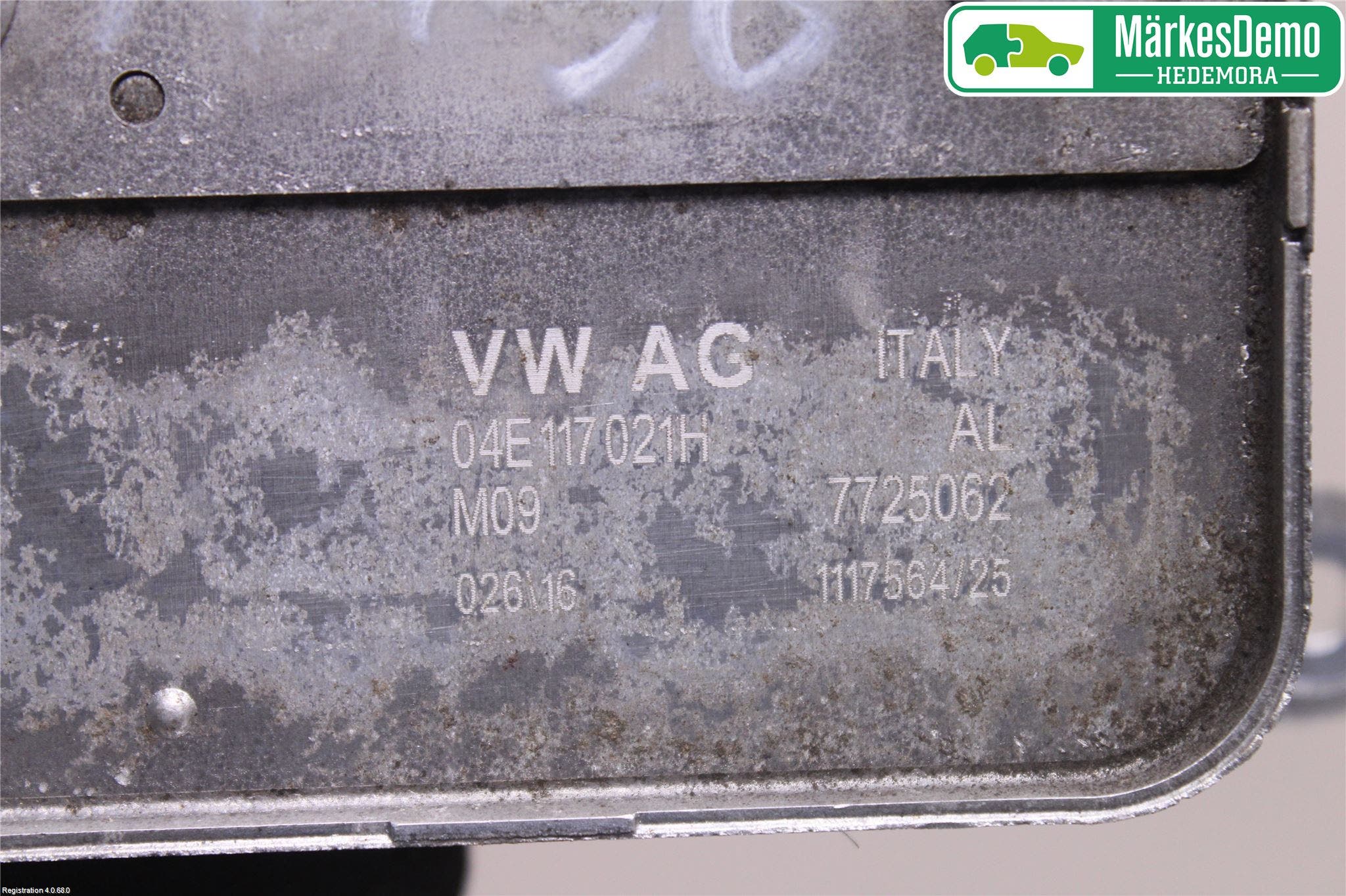 Volkswagen VW GOLF / E-GOLF VII 13-20 Oljekylare Motor