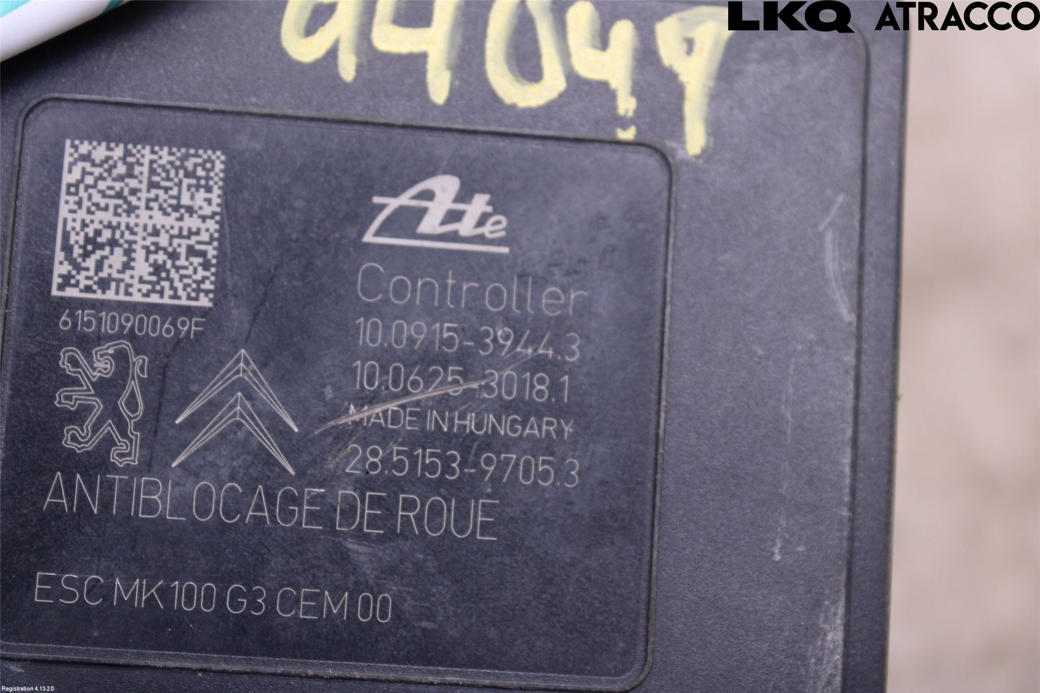 Peugeot 208 12-15 Abs Hydraulaggregat