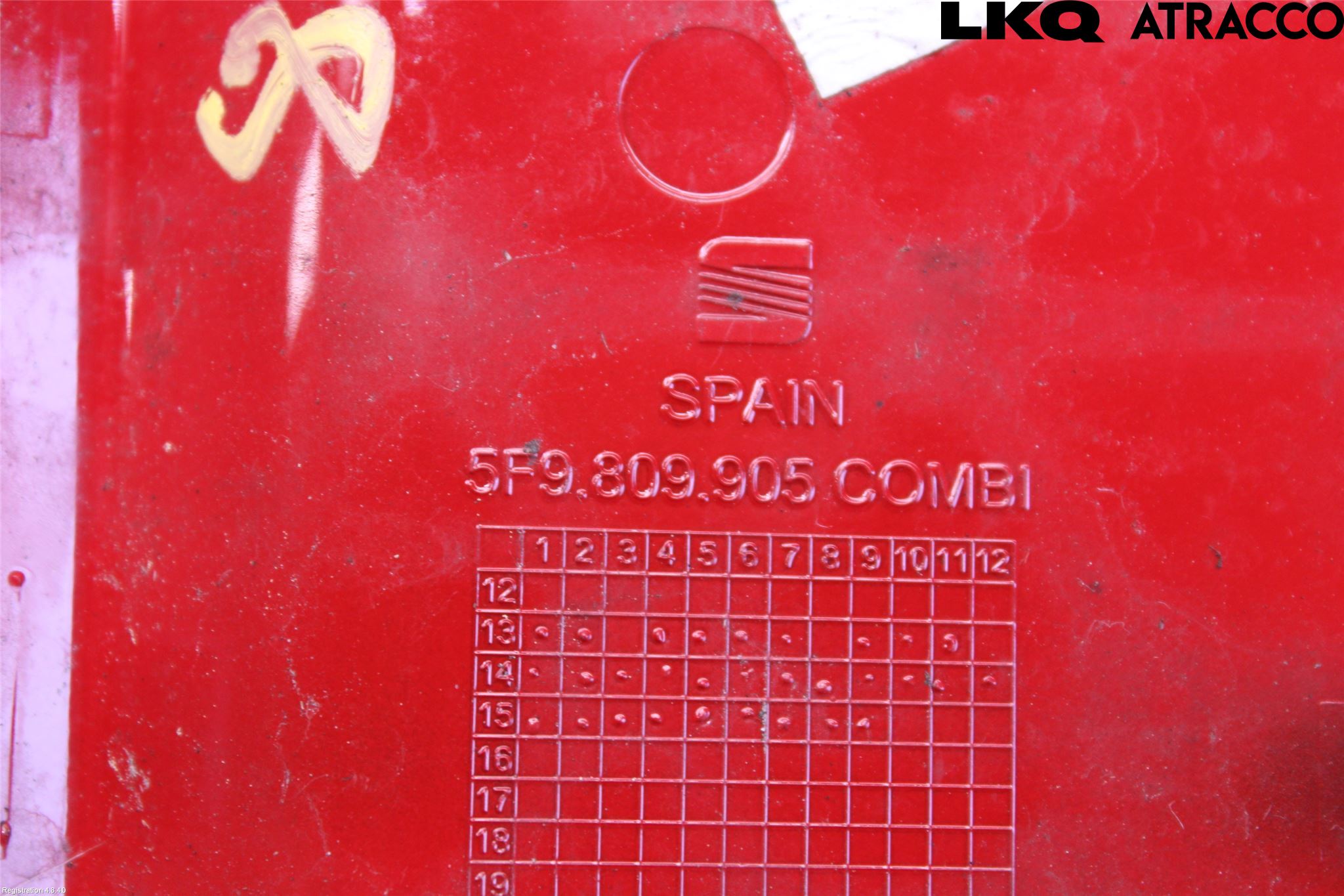 Seat LEON 13-20 Tanklucka