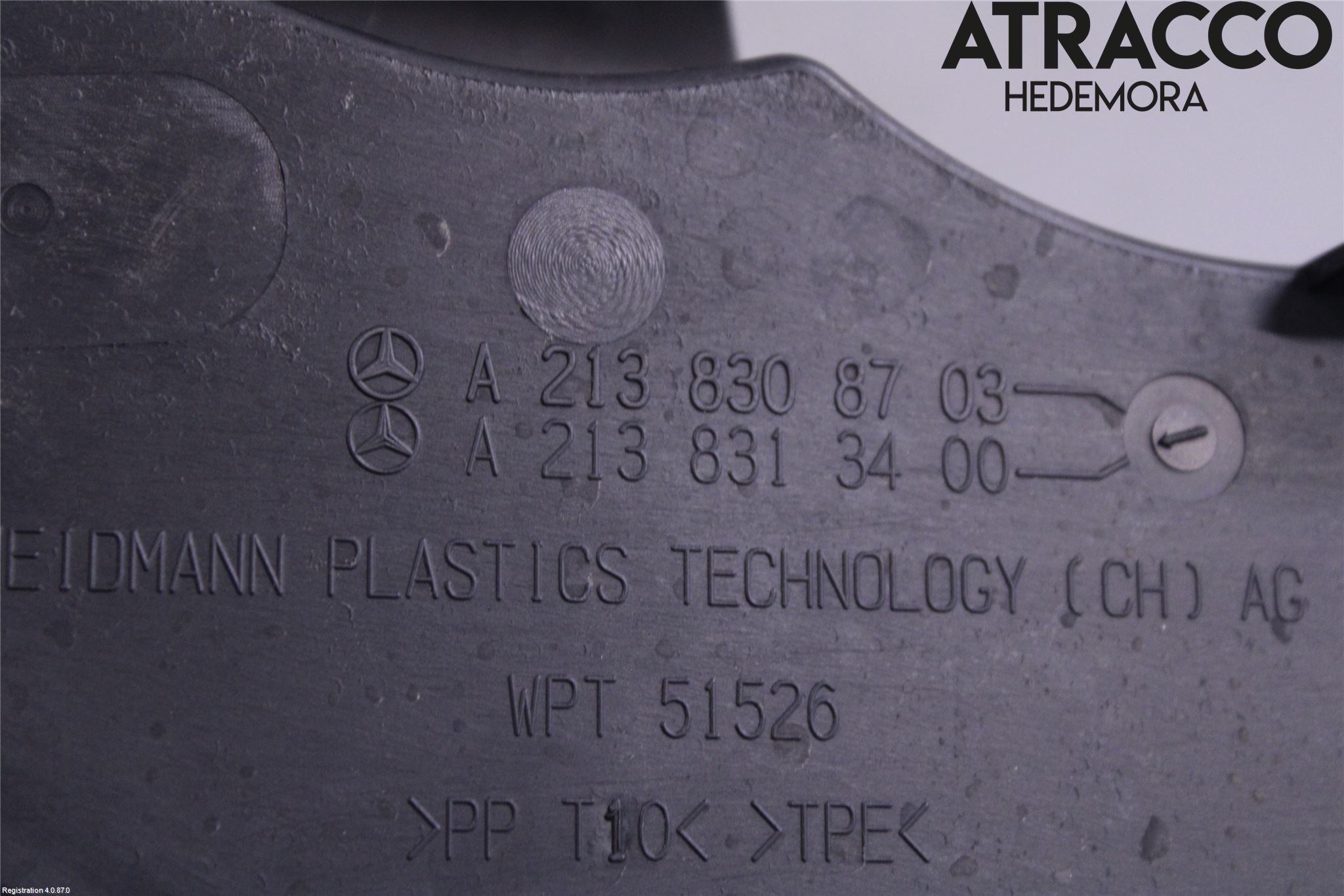 Mercedes-Benz MB E-KLASS (W213) 16-23 Torpedplåt-Torpedplast