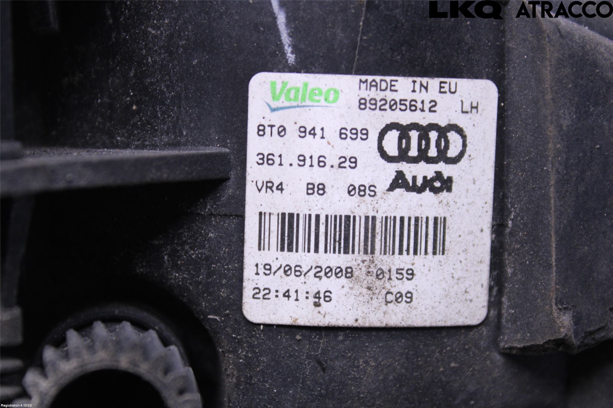Audi A4/S4 08-11 Dimljus-Varselljus Fram