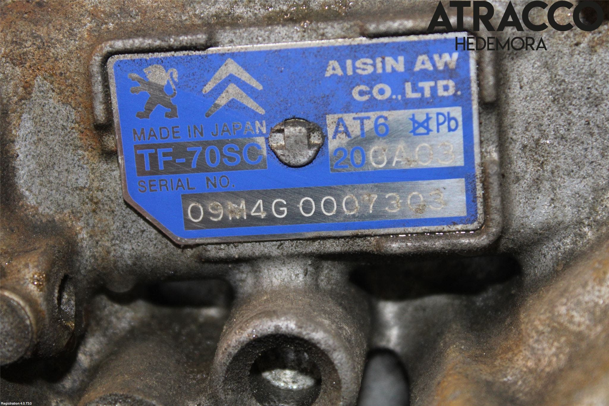 Peugeot 308 08-13 Växellåda Automat