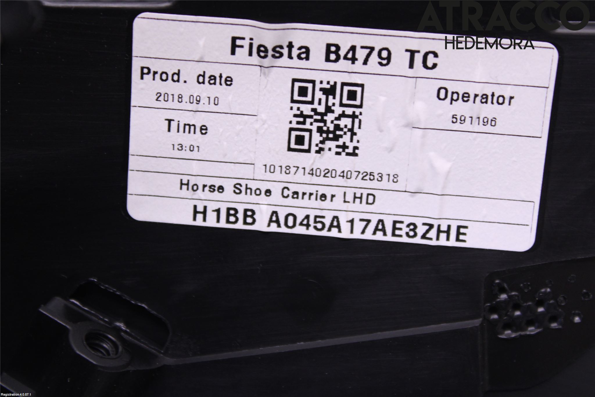 Ford FIESTA (VII) 18-23 Instrumentkonsoll Mitt