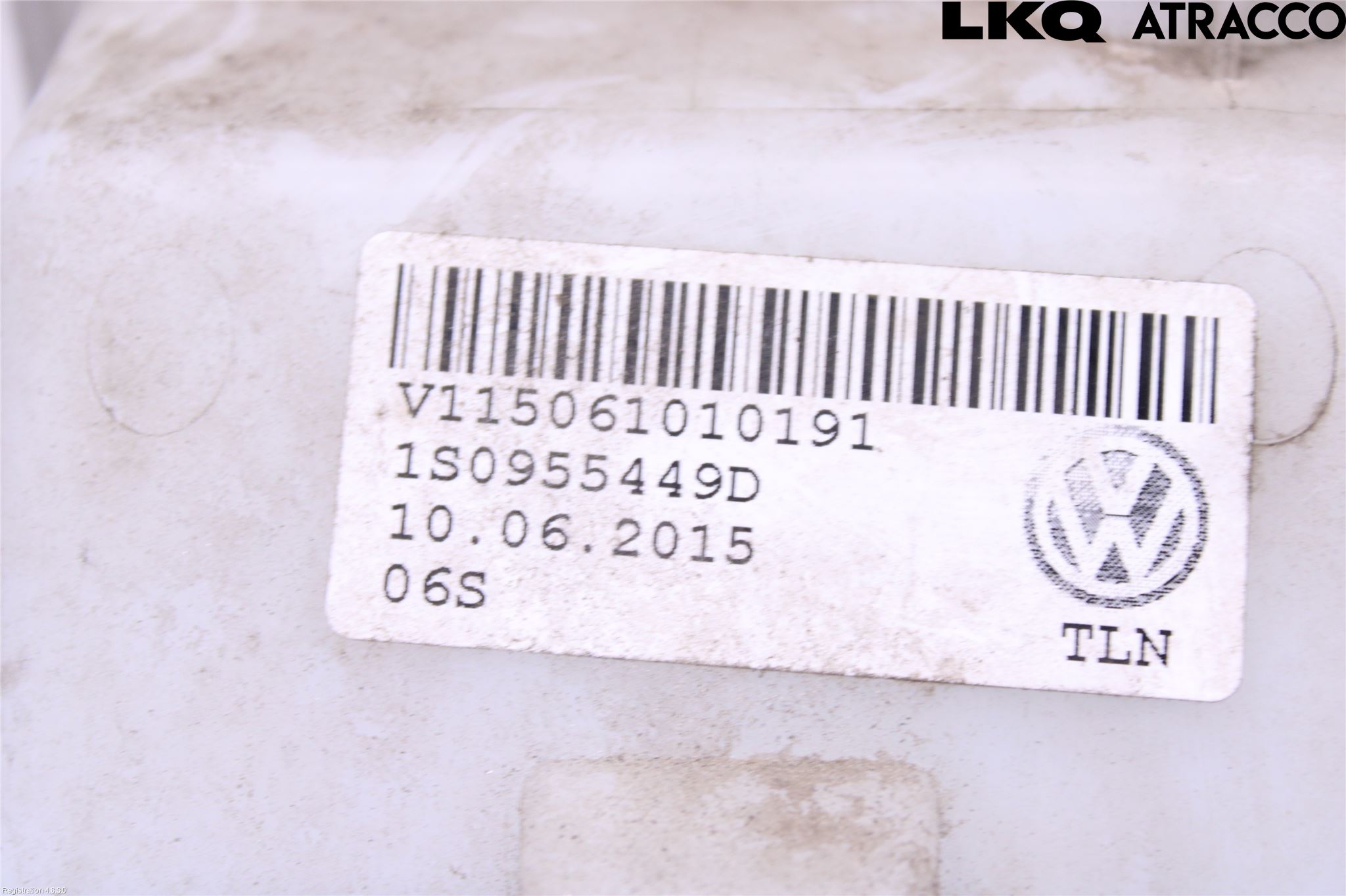 Volkswagen VW UP! / E-UP! Spolartank Vindruta