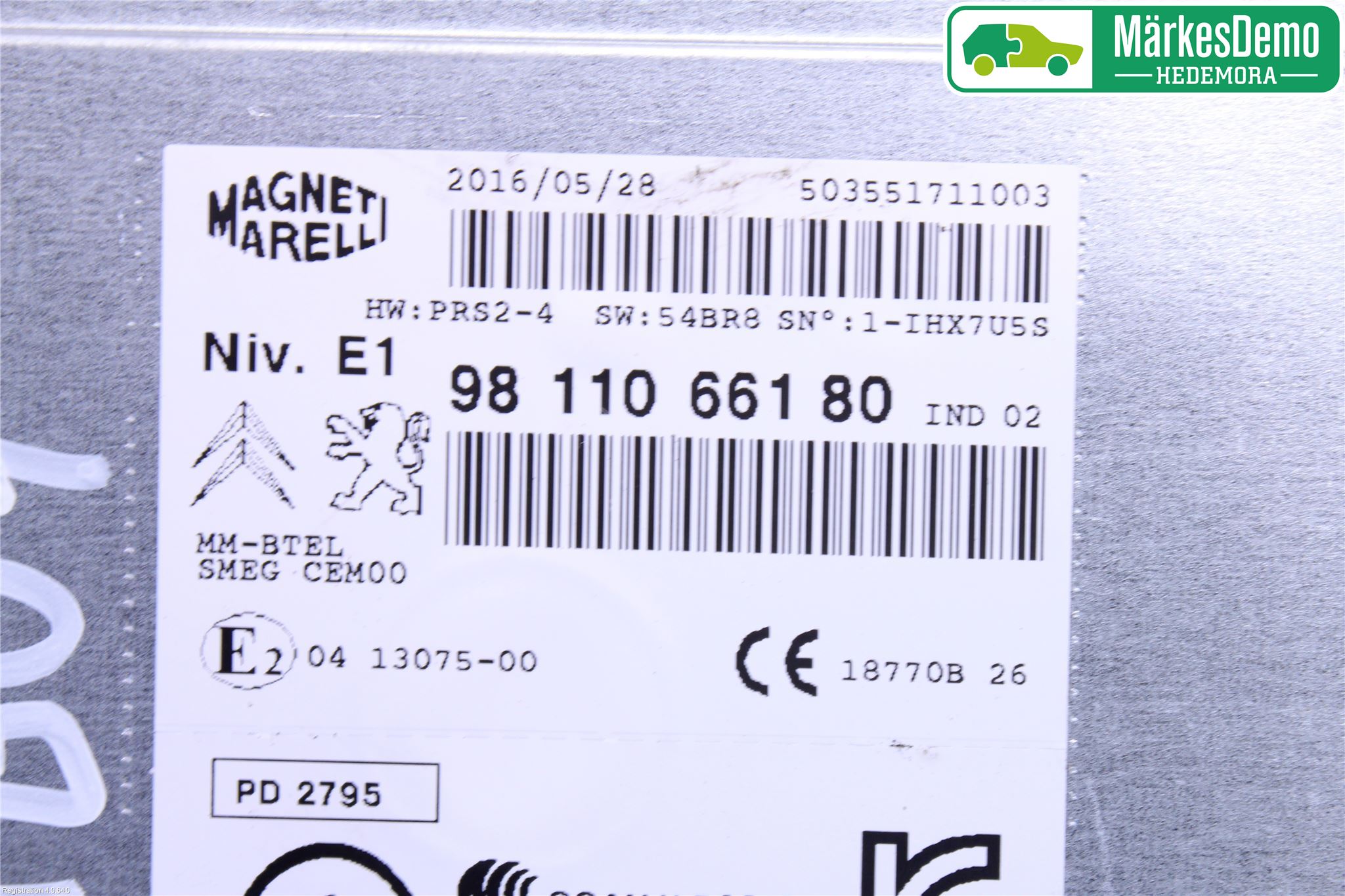 Peugeot 2008 13-20 Cd Radio - Multimediapanel