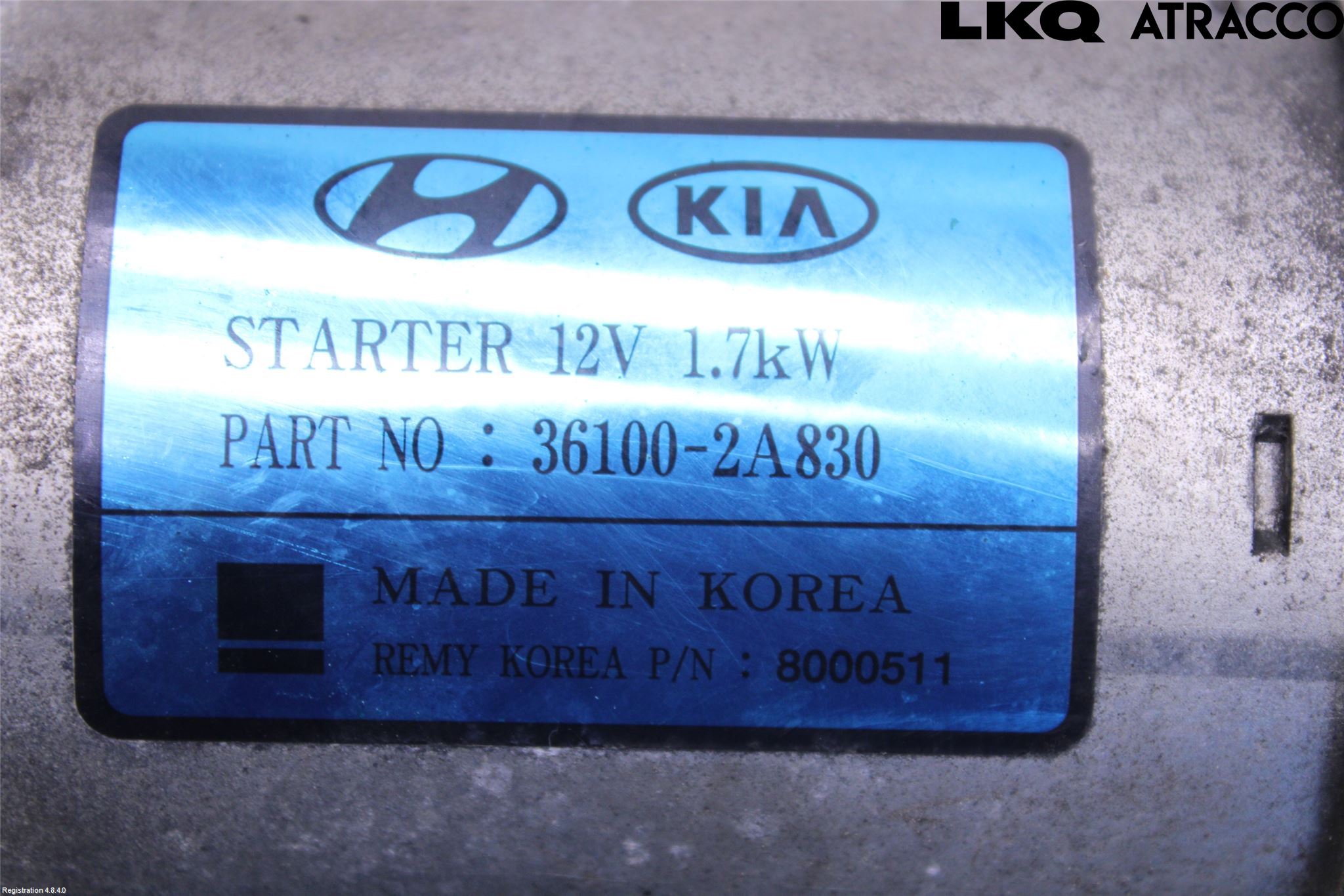 Hyundai i40 08-15 Startmotor Diesel