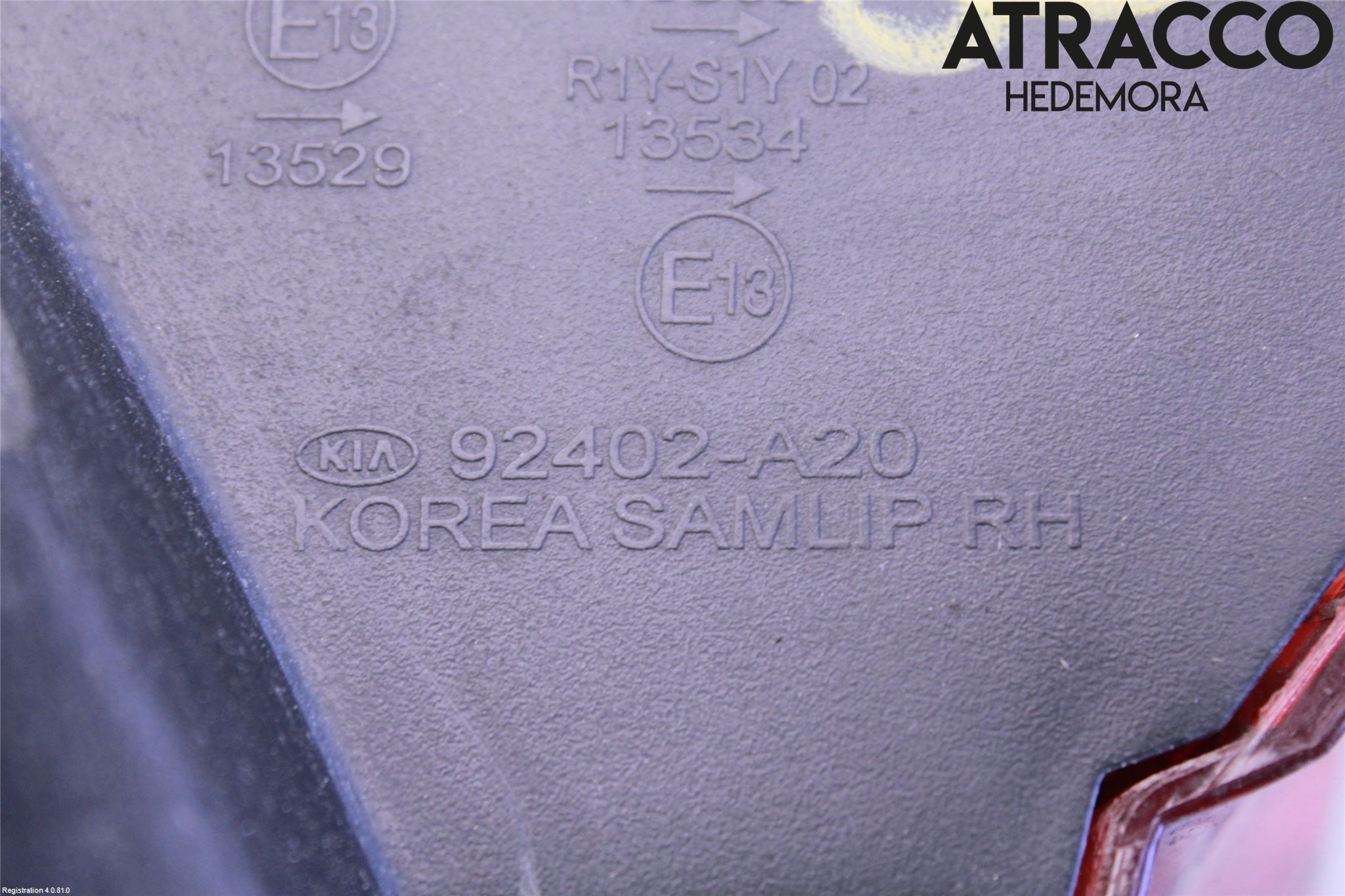 Kia CEED 12-18 Bakljus Höger