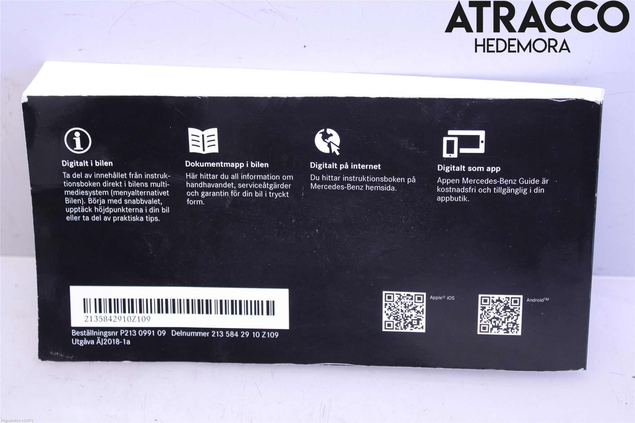 Mercedes-Benz MB E-KLASS (W213) 16-23 Instruktionsbok