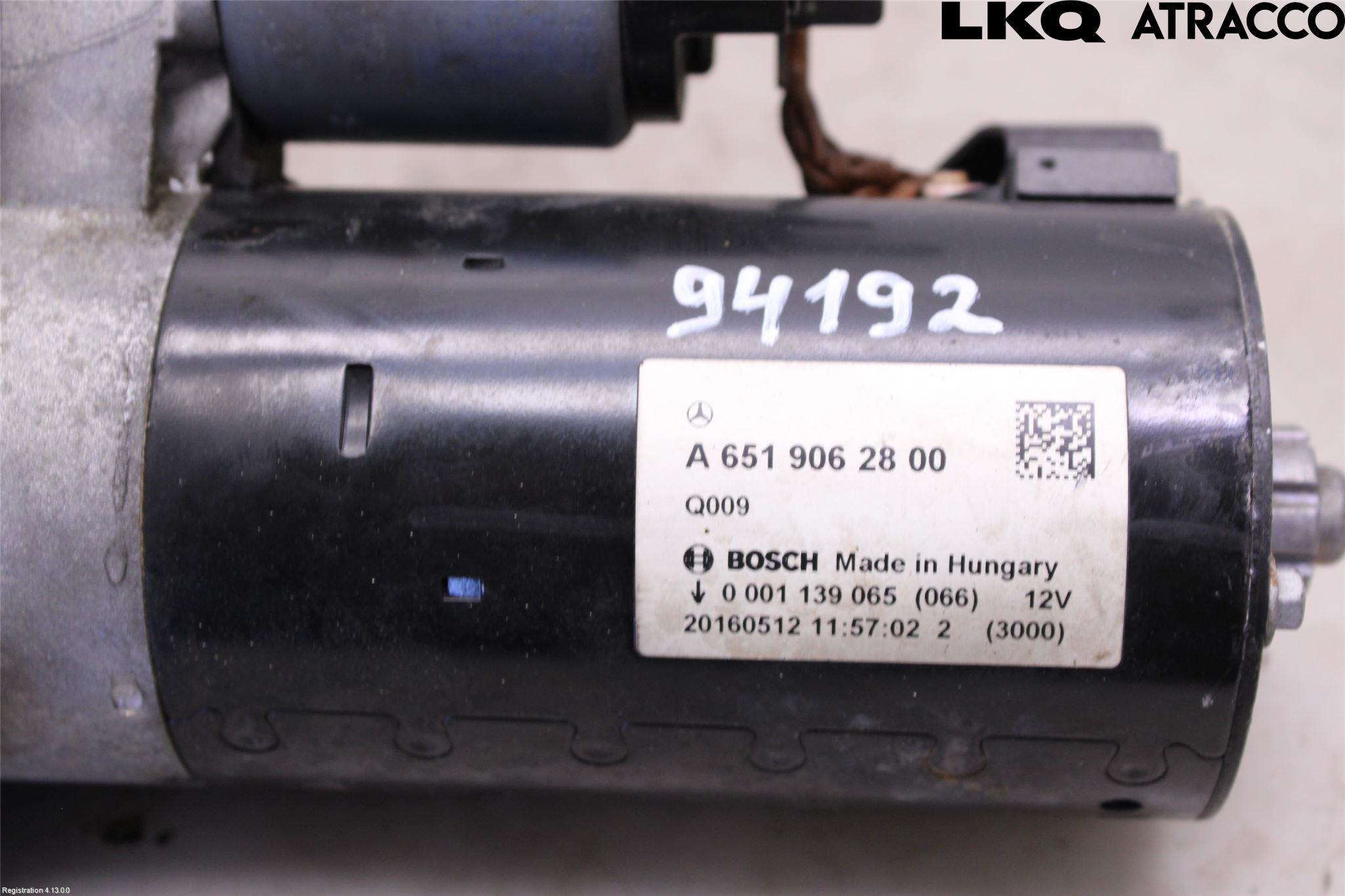 Mercedes-Benz MB C-KLASS (W205) 14-21 Startmotor Diesel
