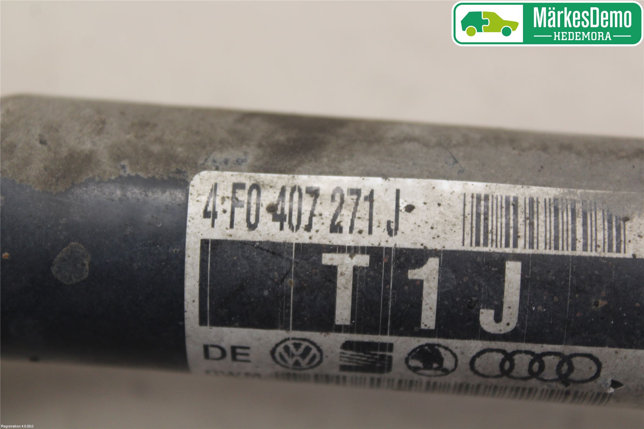 Audi A6/S6     05-11 Drivaxel Fram Vänster