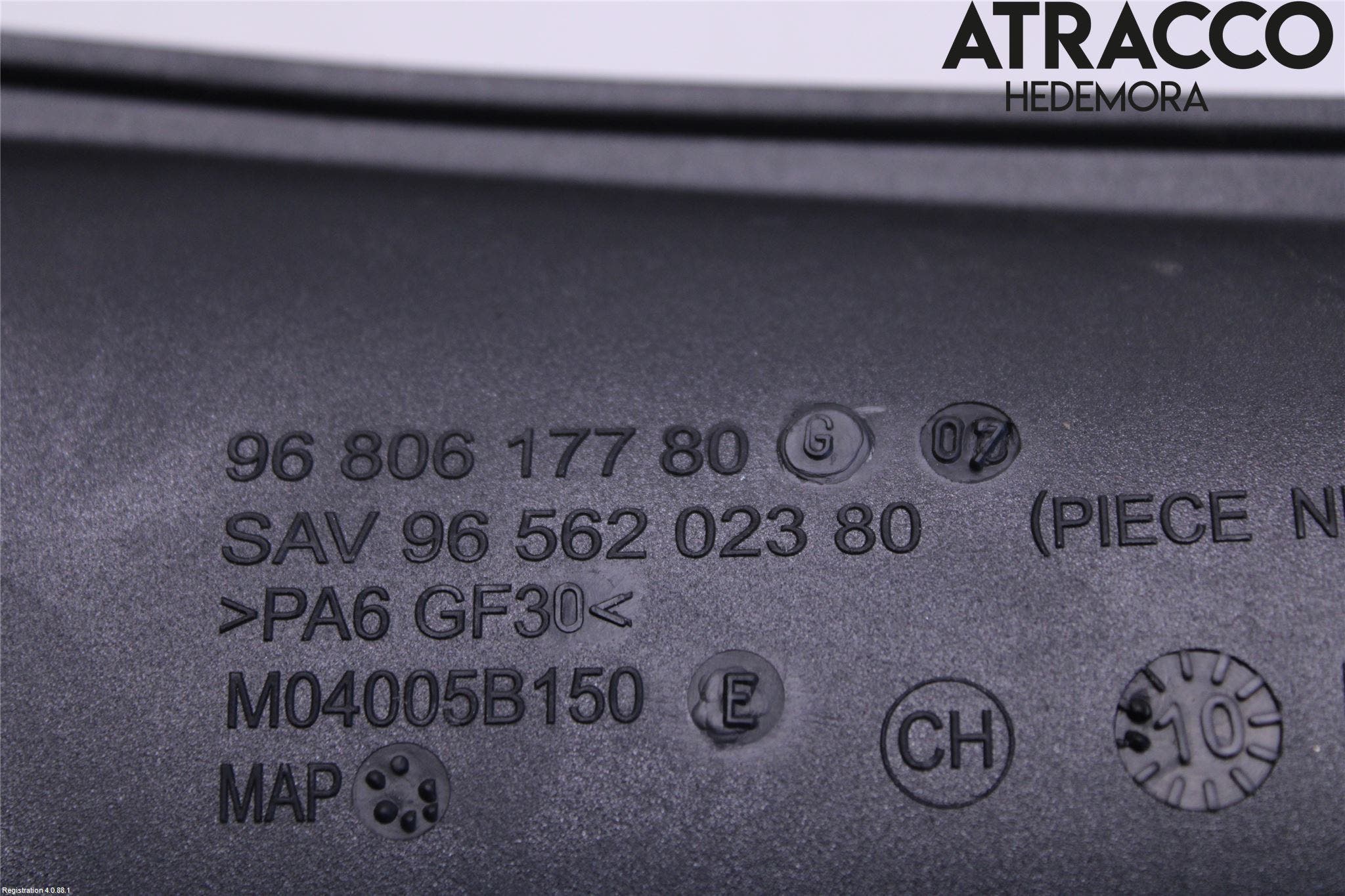 Peugeot 5008 10-16 Laddluft-Intercoolerrör