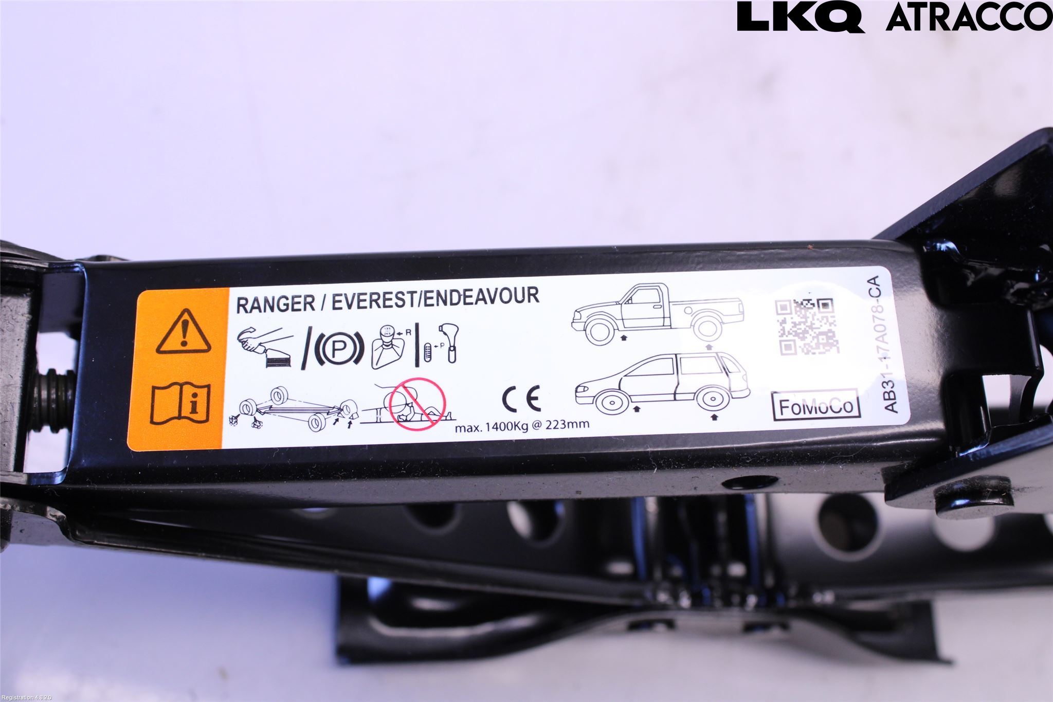 Ford RANGER 22- Domkraft