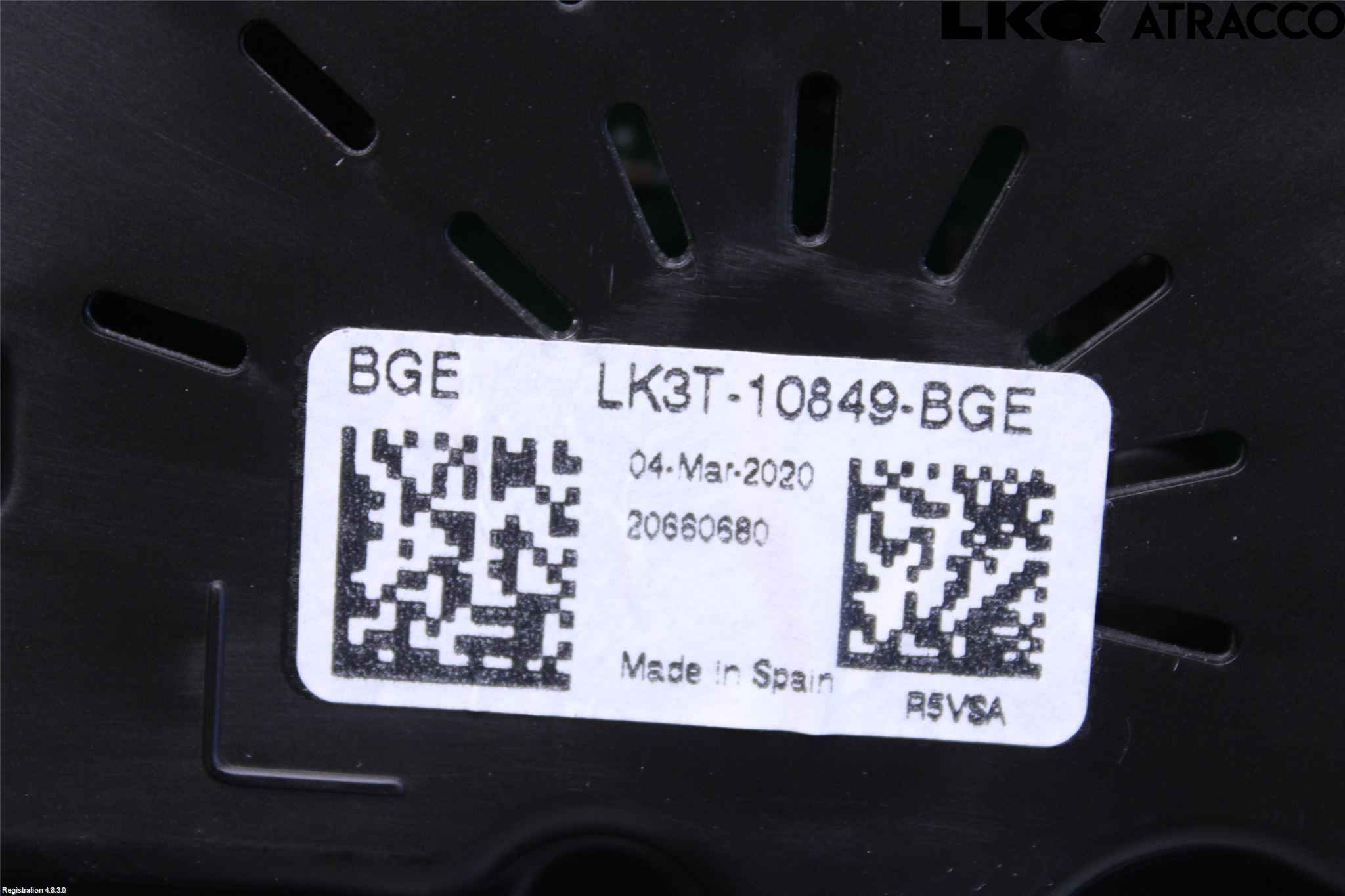 Ford TRANSIT SKÅP/BUSS 14-22 Instrument Komb