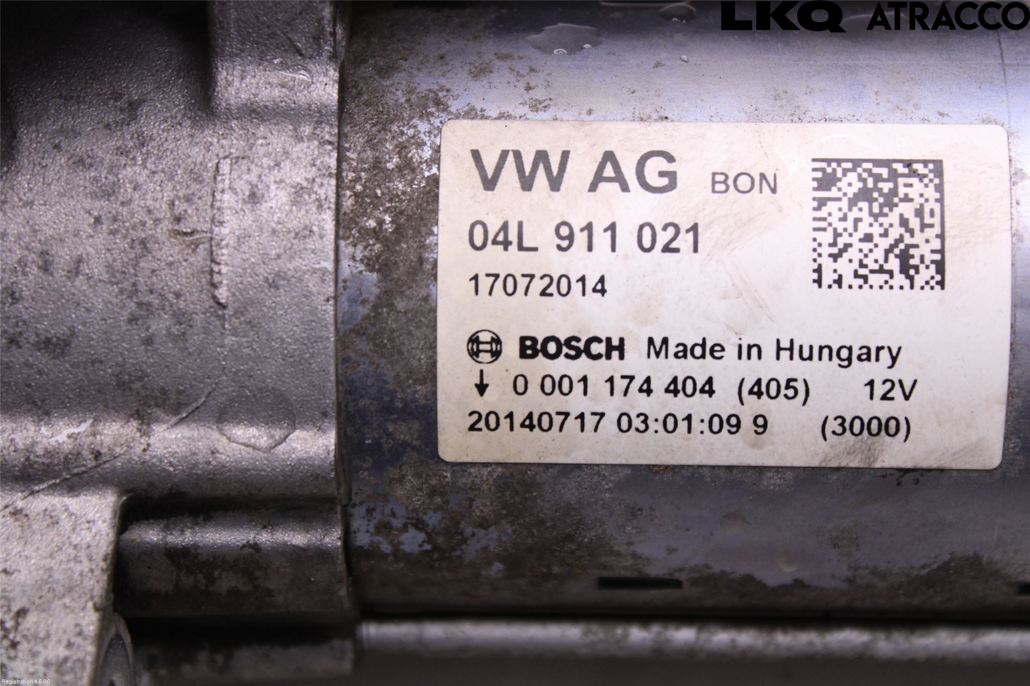 Audi A4 12-15 Startmotor Diesel