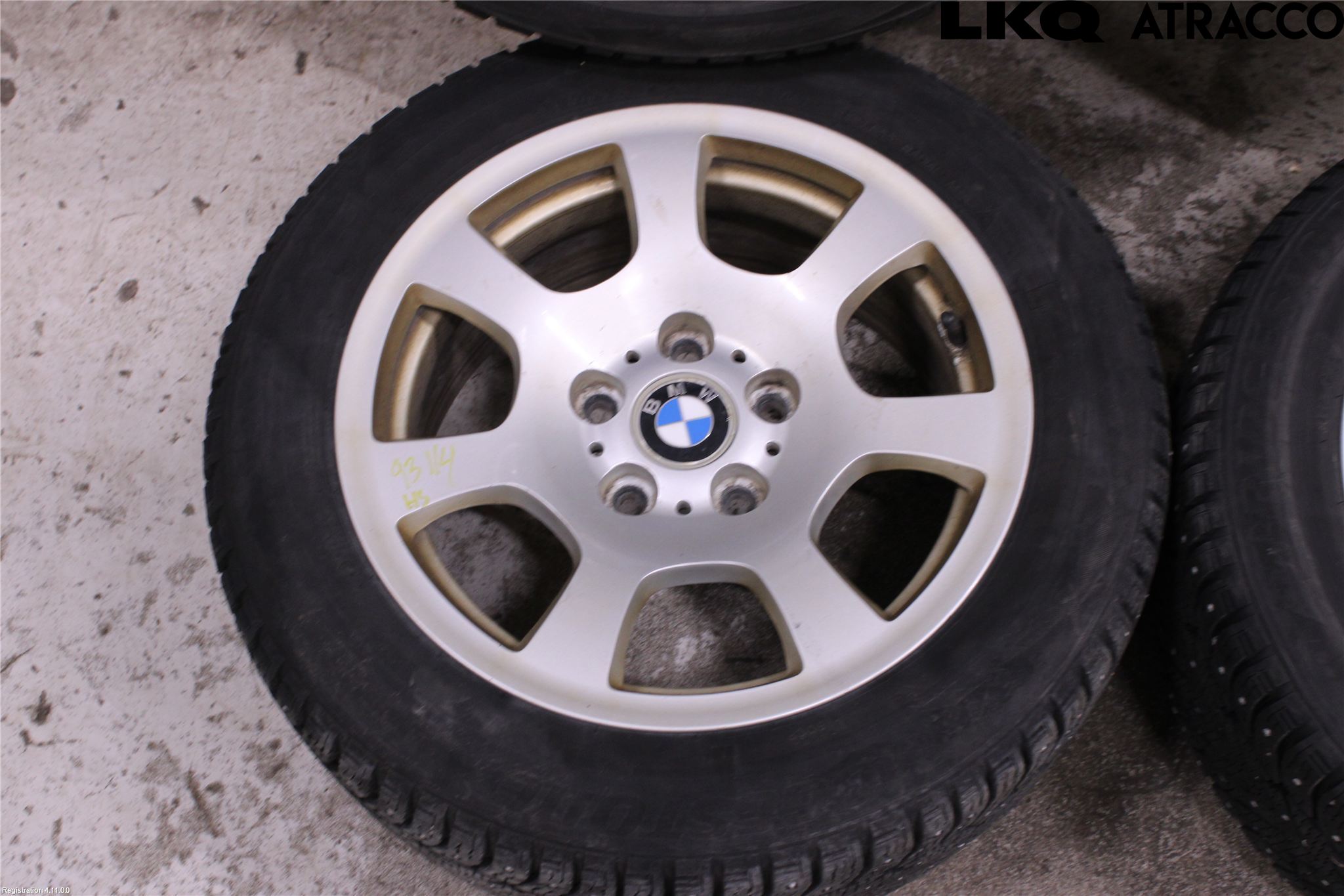 BMW 5 E60/61 Sed/Tou 02-10 Vinterdäck Alumfälg 4St