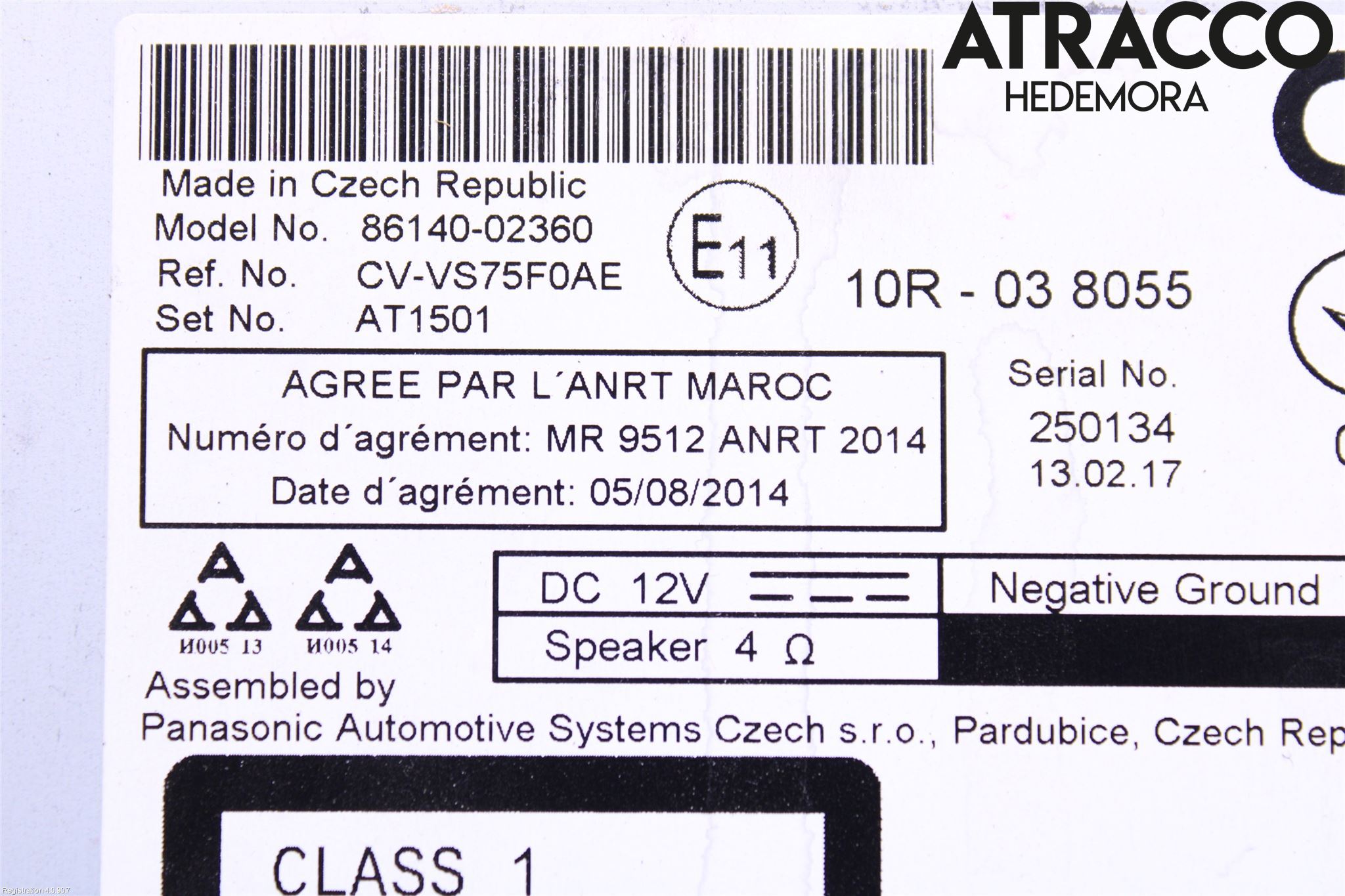 Toyota AURIS 13-19 Cd Radio - Multimediapanel