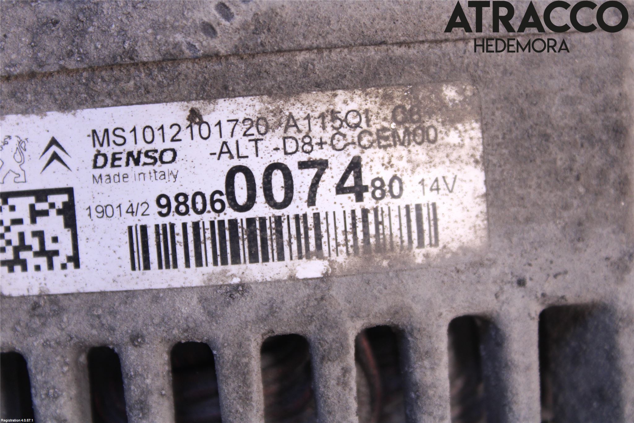 Citroen C3 10-17 Generator