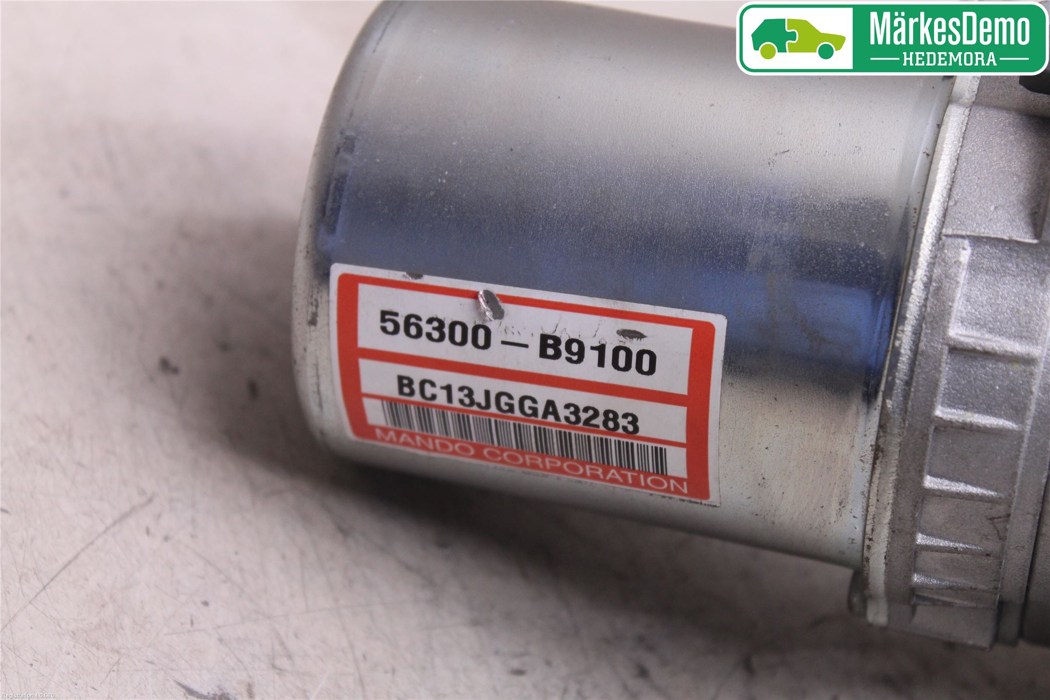 Hyundai i10 BA 14-16 Rattaxelagg Med Inb Servo