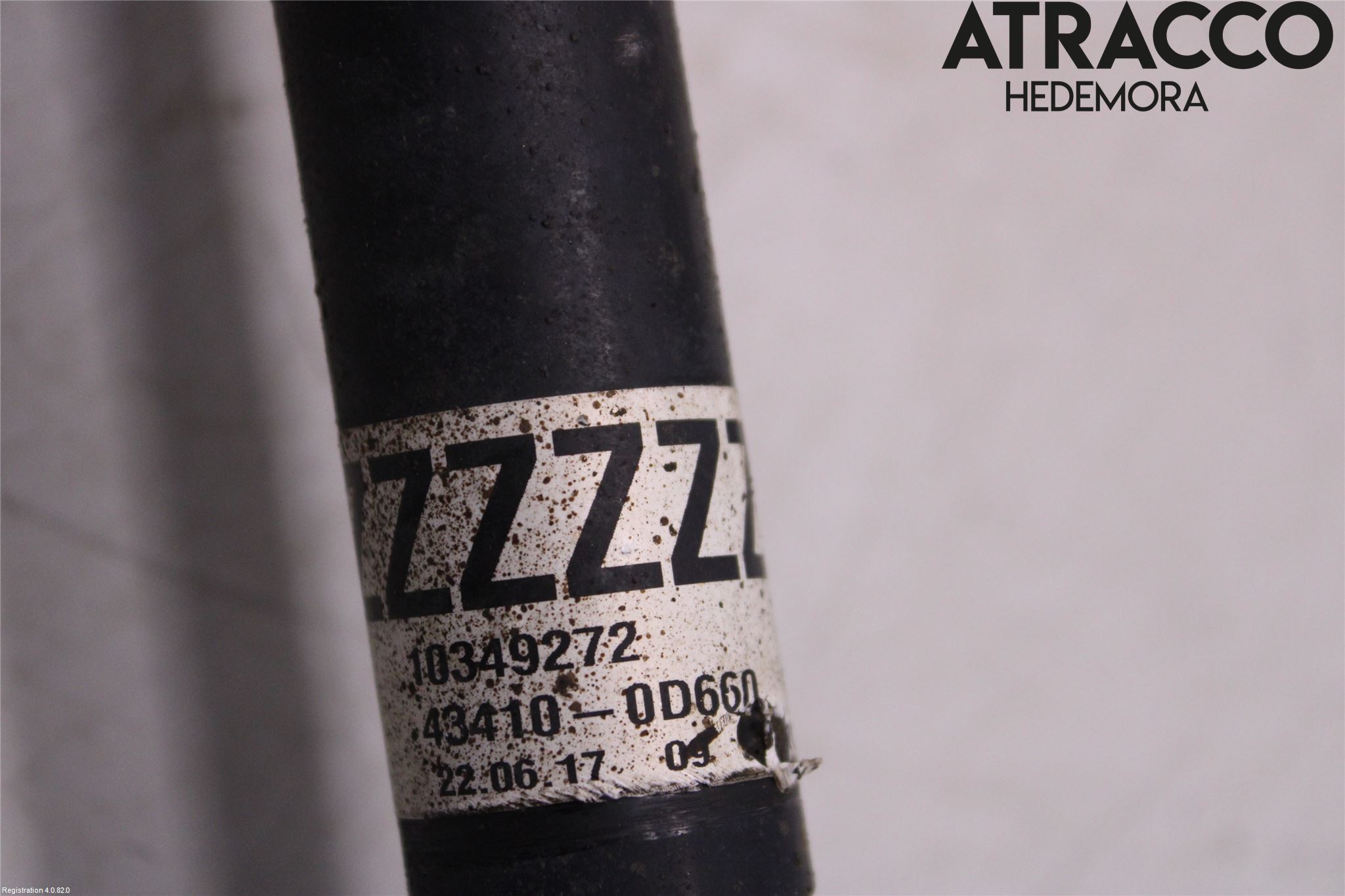 Toyota YARIS XP130 15-20 Drivaxel Fram Höger