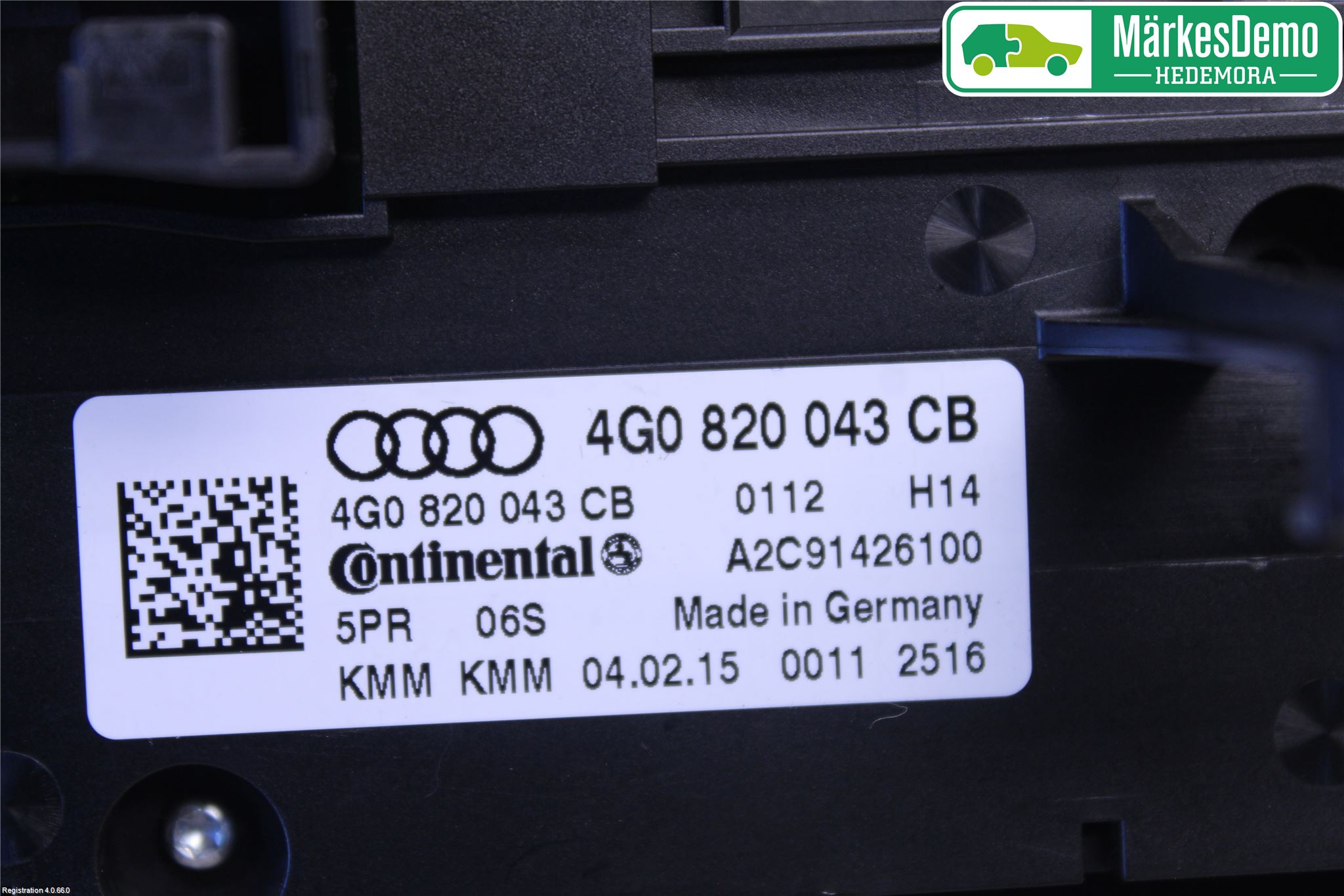 Audi A6 ALLROAD 12-18 Ac Styrenhet Ac Manöveren