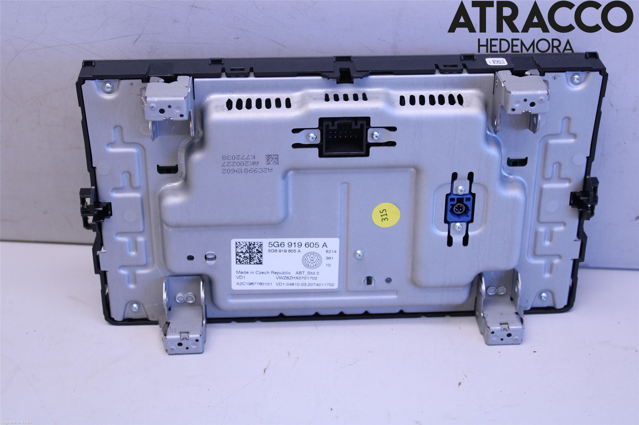 Volkswagen VW T-ROC 18- Cd Radio - Multimediapanel