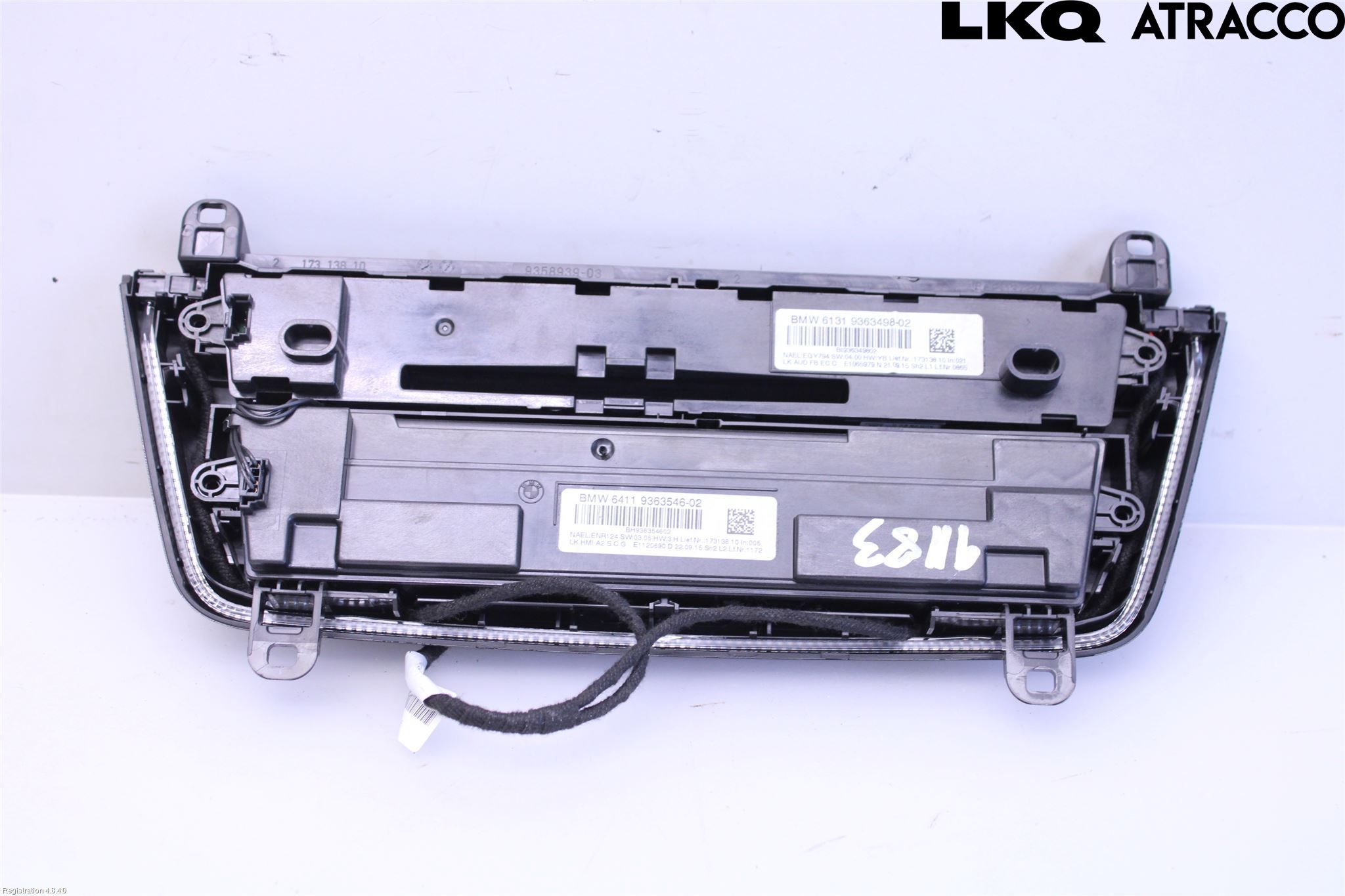 BMW 3 F30/F31/F80 12-19 Ac Styrenhet Ac Manöveren