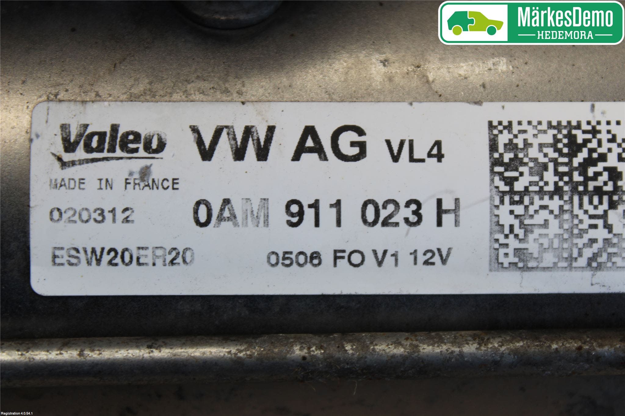 Volkswagen VW GOLF VI 09-13 Startmotor Diesel